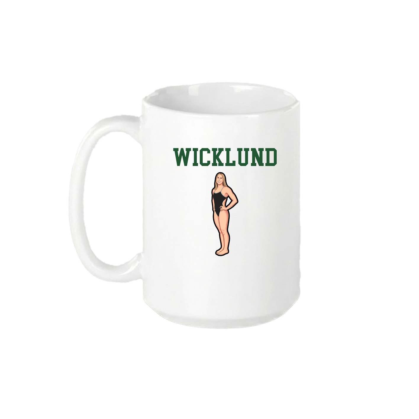 15oz Coffee Mug — Shirsey in White
