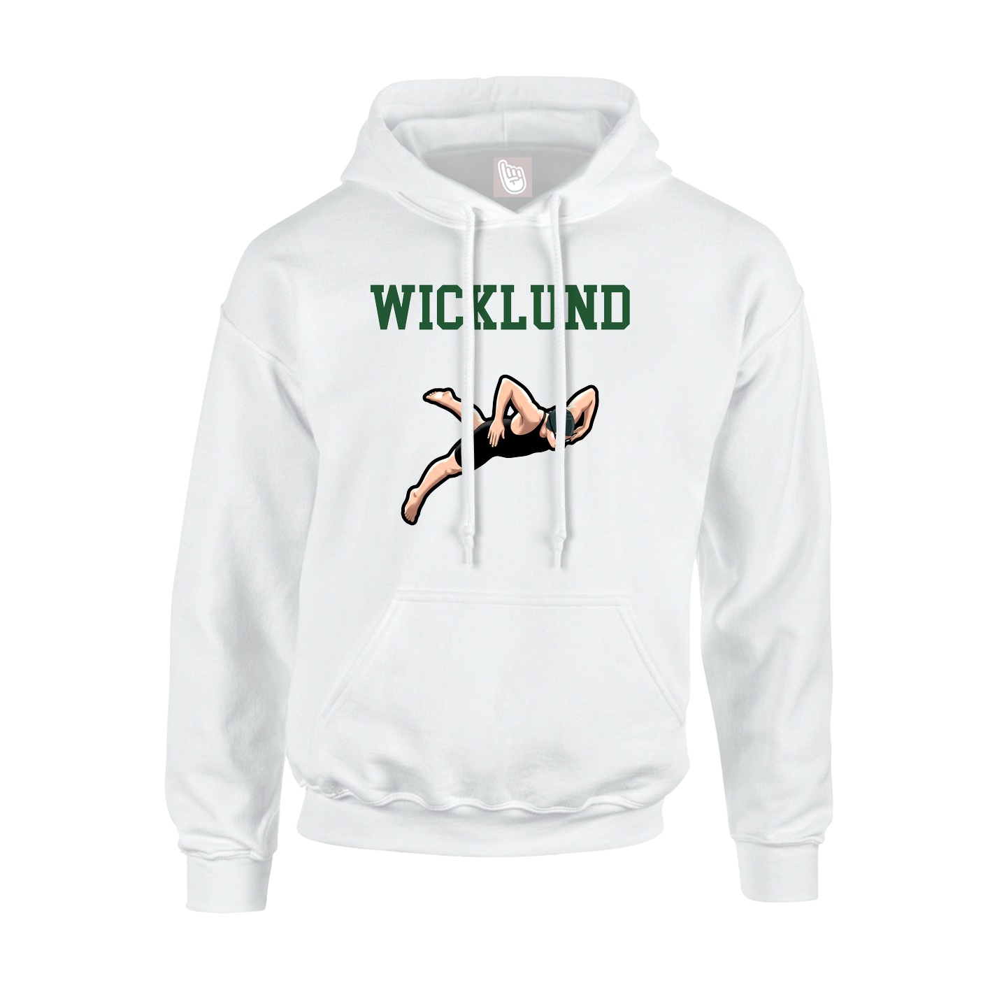 Hoodie — Shirsey in White