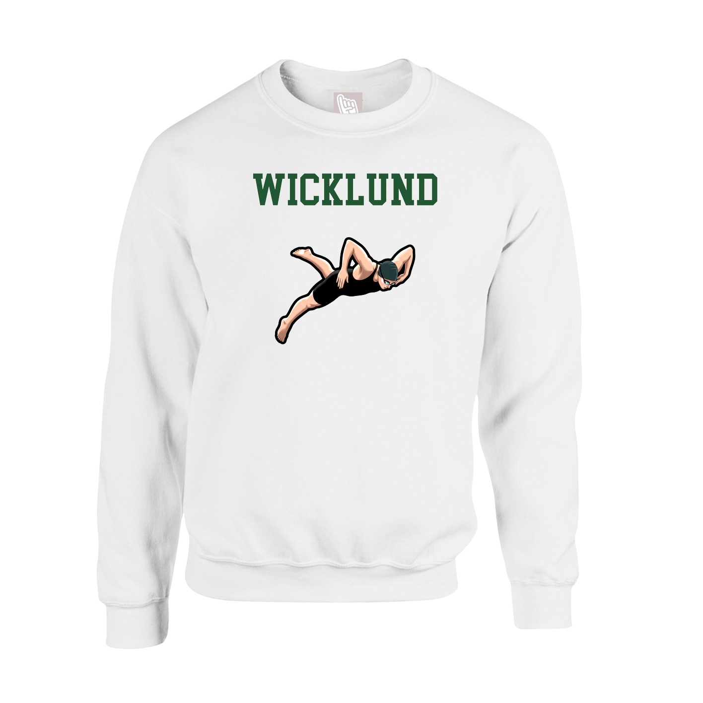 Fleece Crew — Shirsey in White