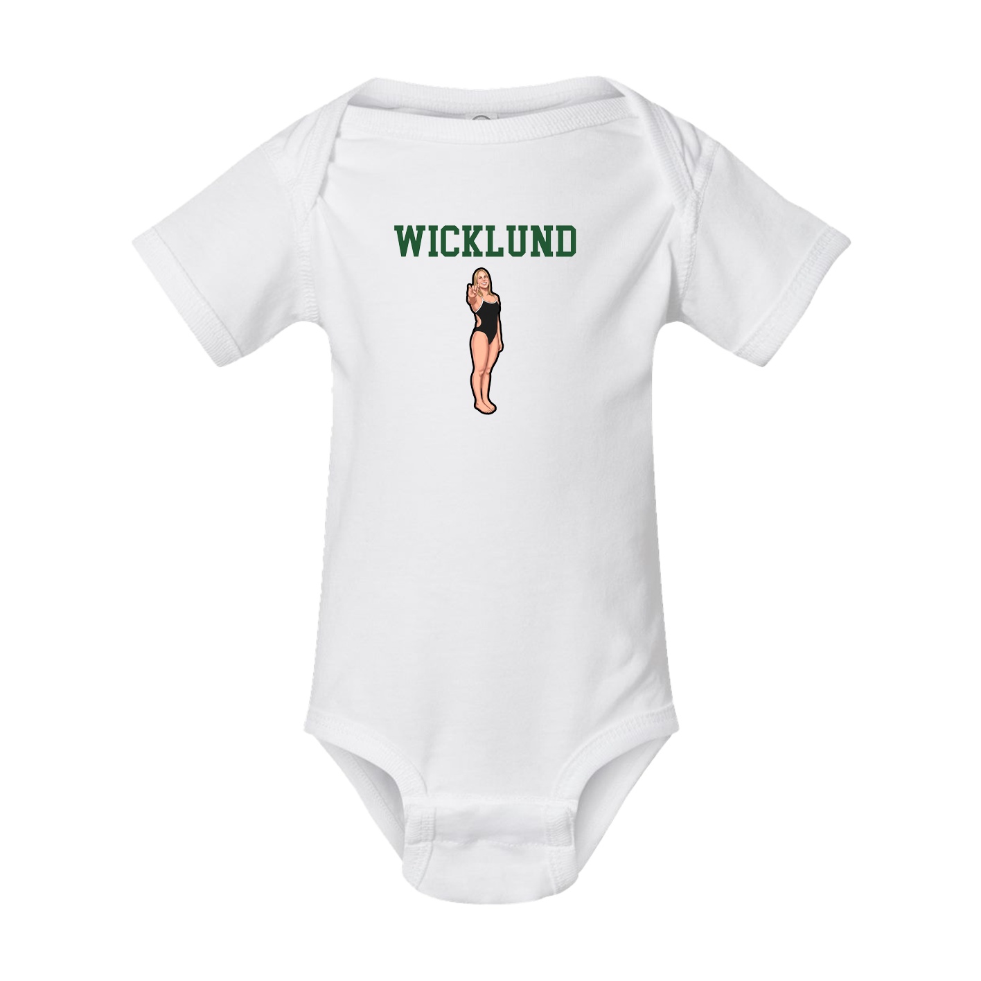 Baby Onesie — Shirsey in White