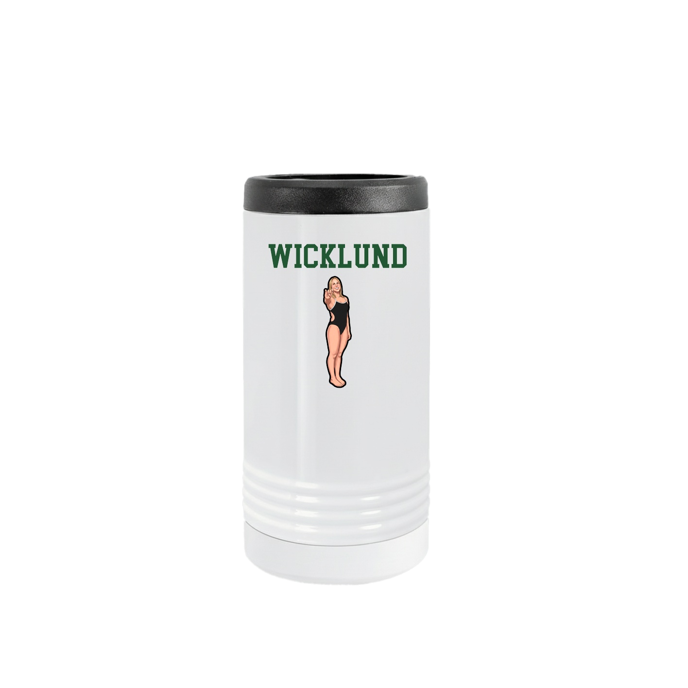 Slim Beverage Holder — Shirsey in White