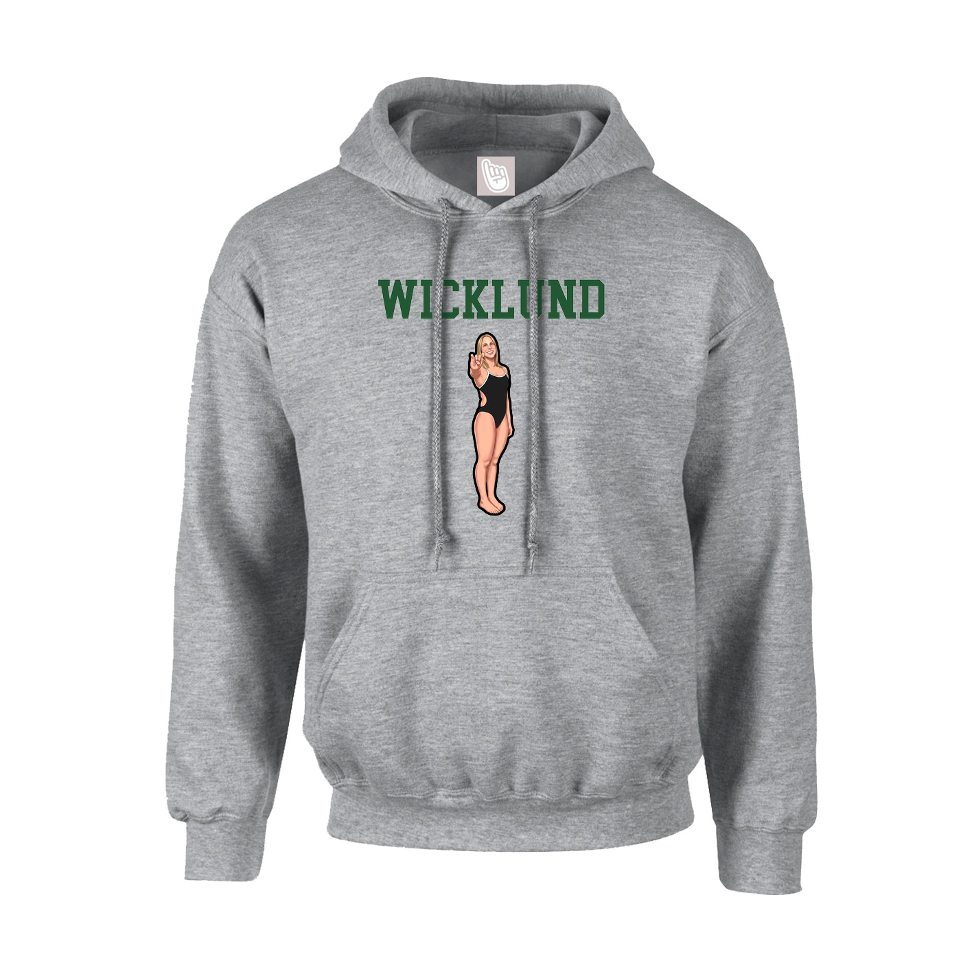 Hoodie — Shirsey in Grey