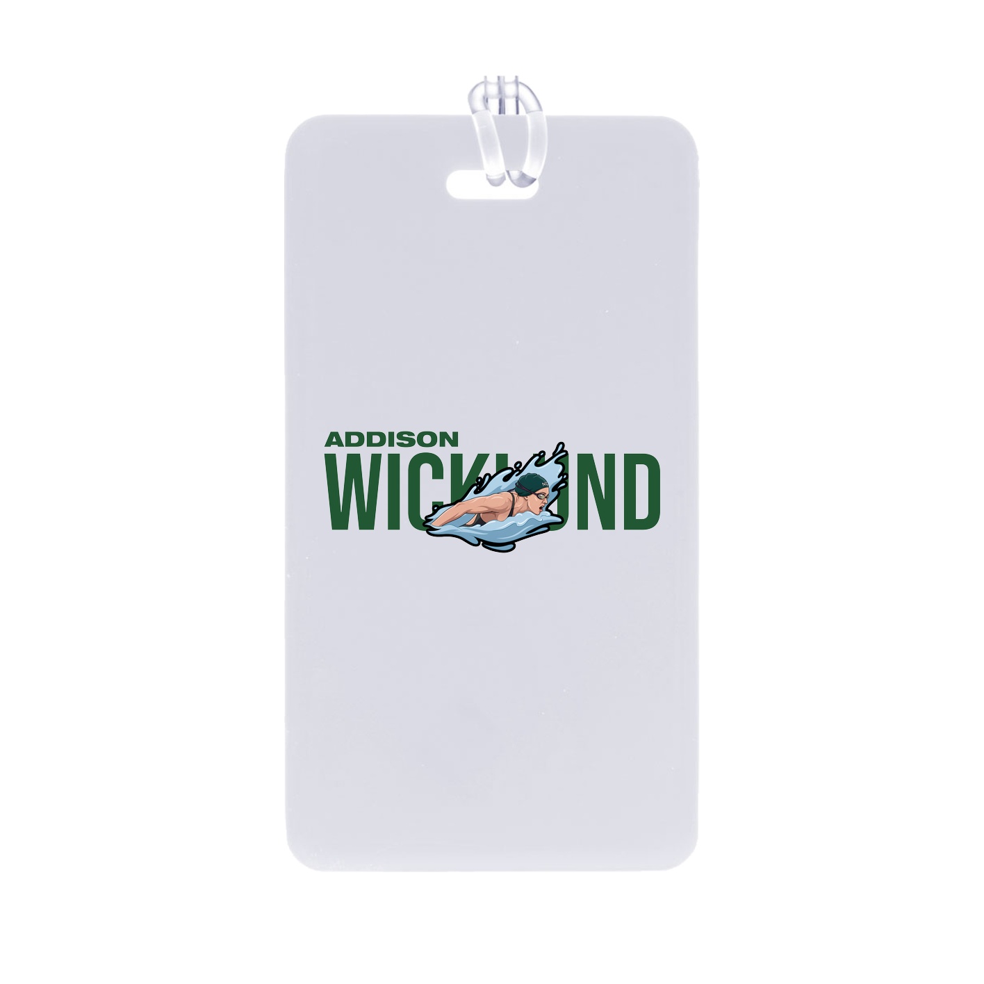 Bag Tag — Player Name in Classic