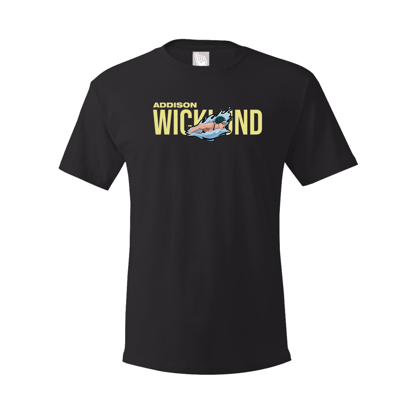 Youth Tee — Player Name in Black