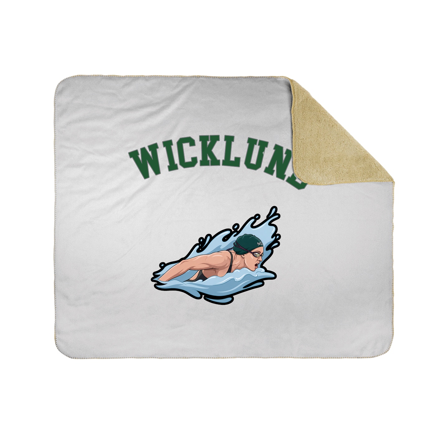 Throw Blanket — Shirsey Arch in White