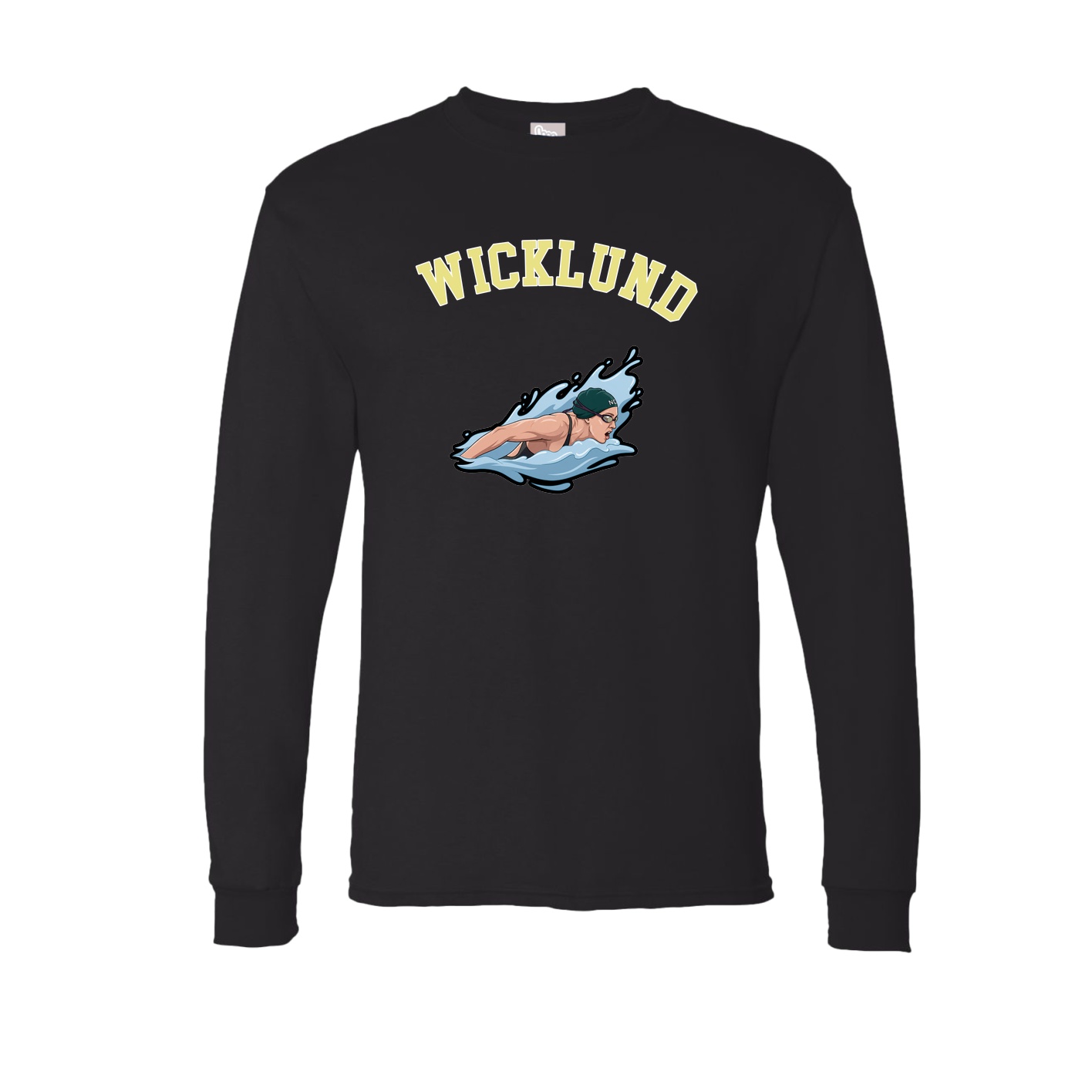Long Sleeve Tee — Shirsey Arch in Black