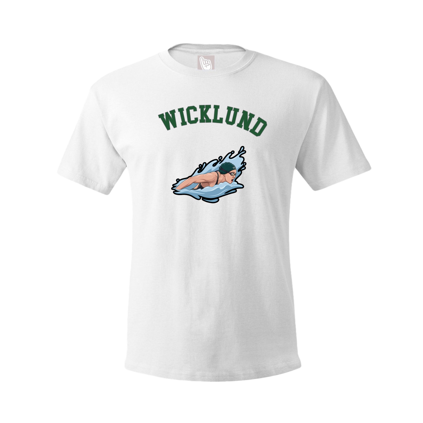 Youth Tee — Shirsey Arch in White