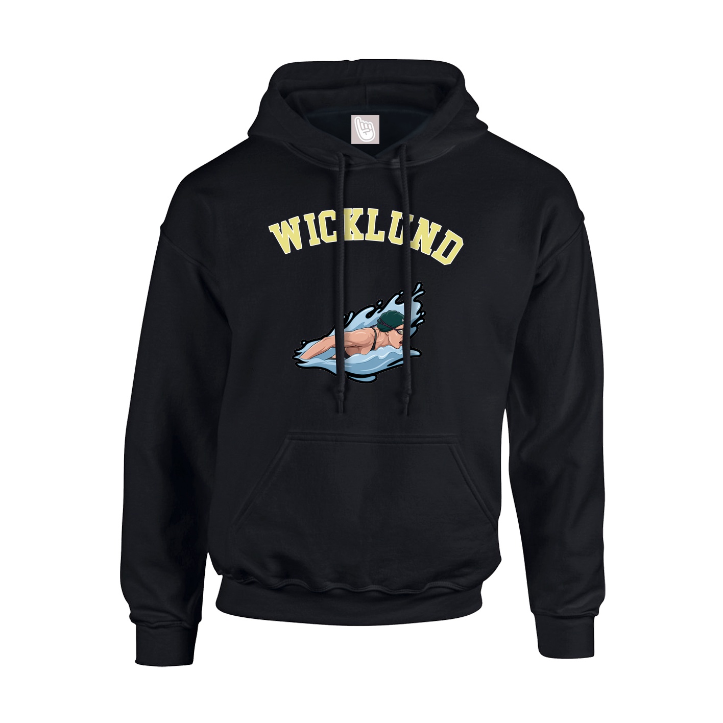 Youth Hoodie — Shirsey Arch in Black