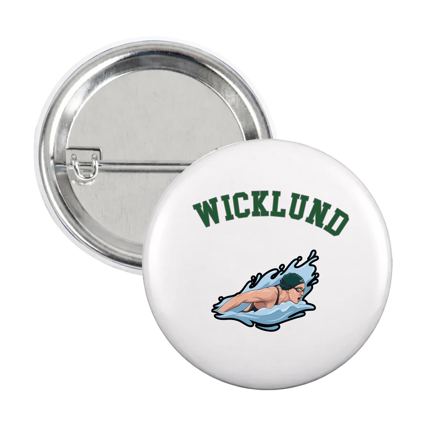 Game Day Button — Shirsey Arch in White