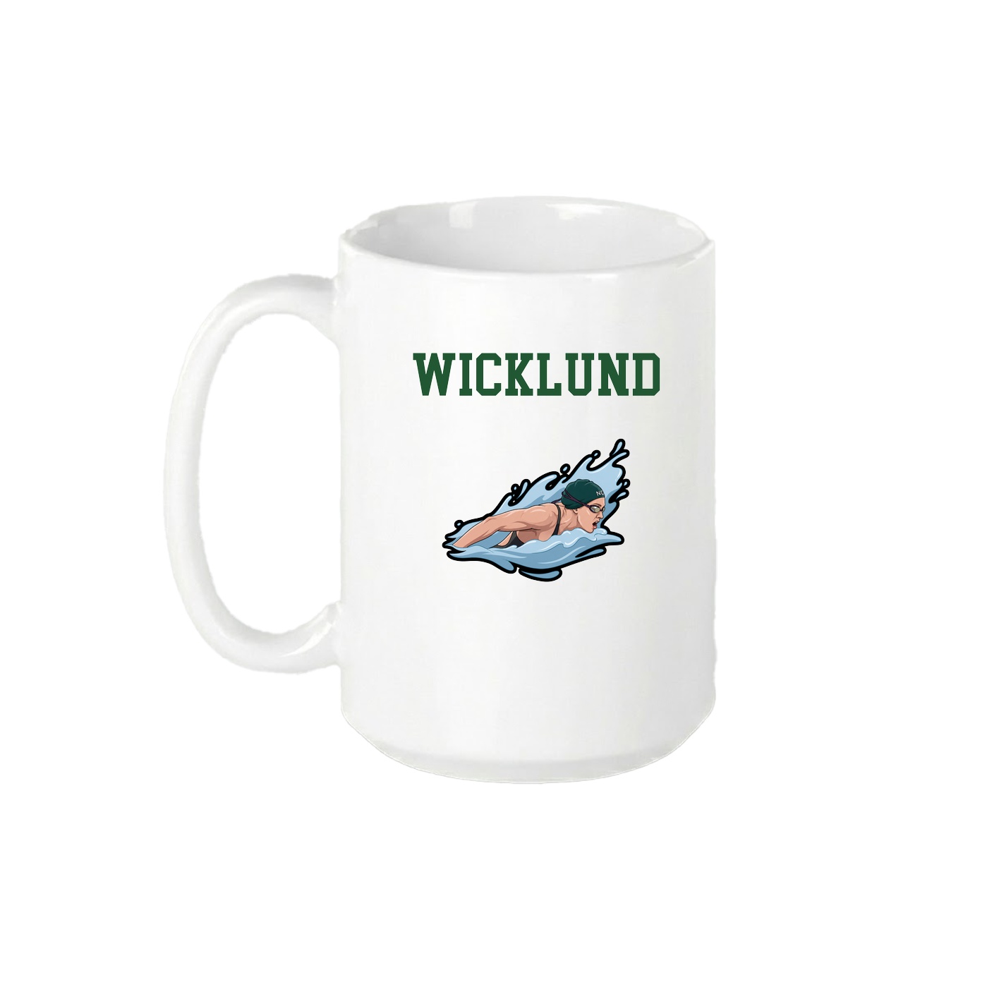 15oz Coffee Mug — Shirsey in White