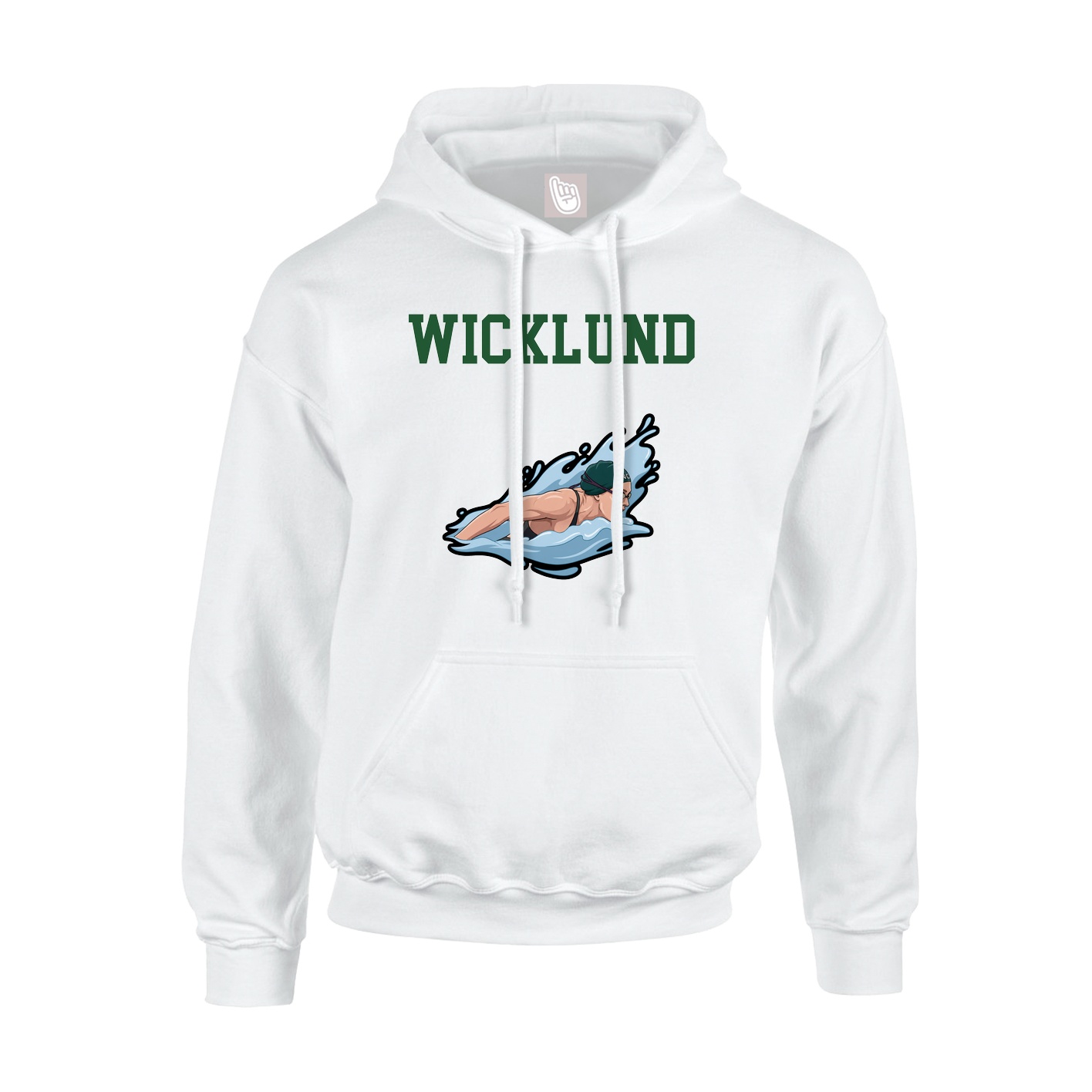 Youth Hoodie — Shirsey in White