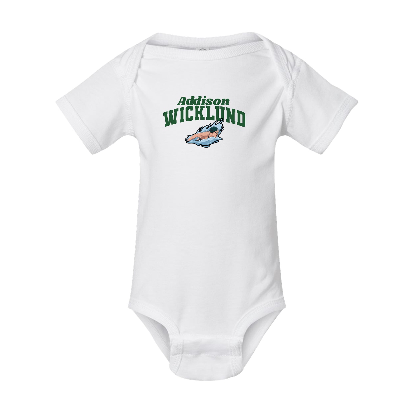 Baby Onesie — Signature Arch in White