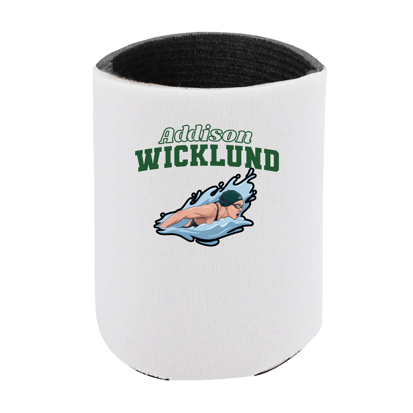 Can Holder — Name Arch in White