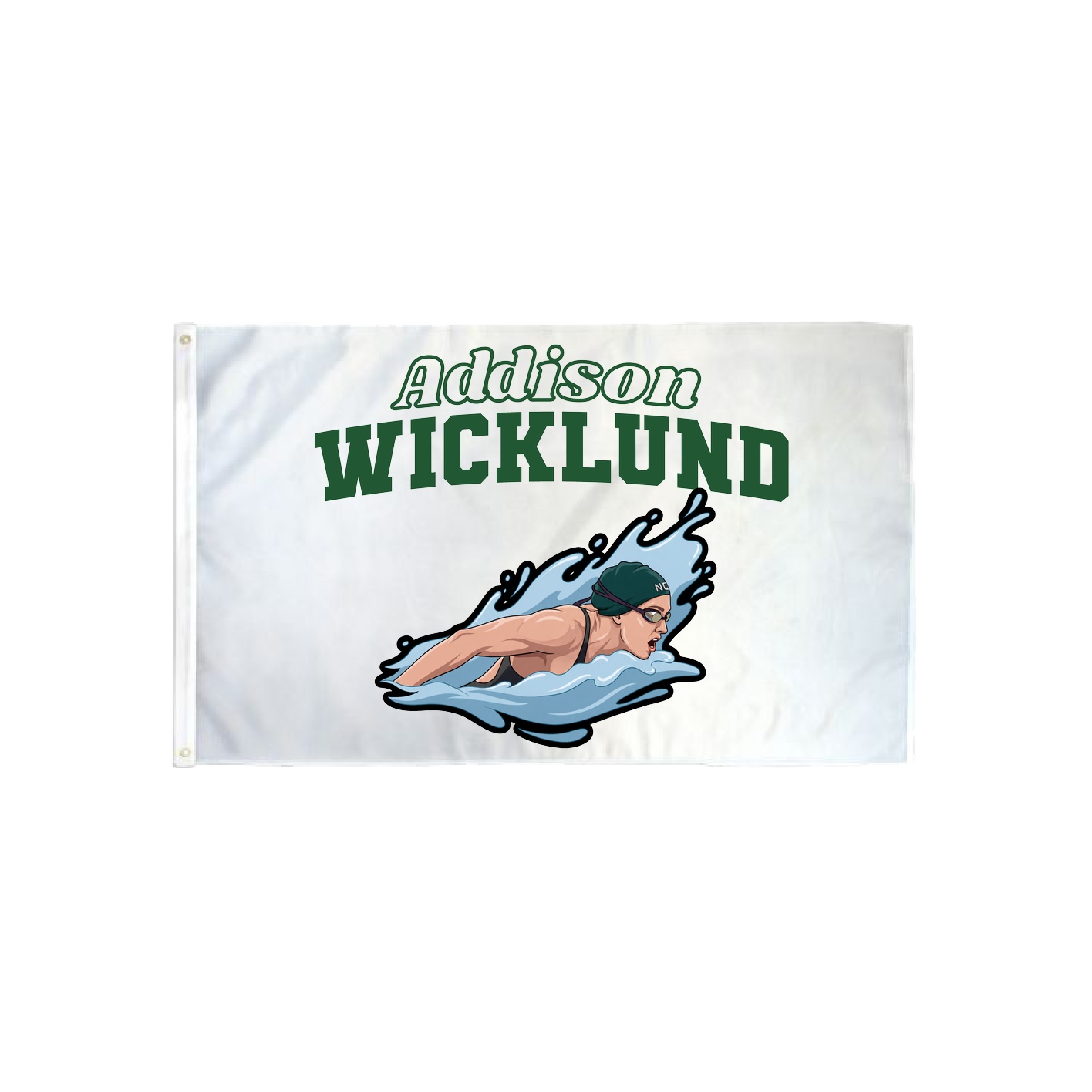 3x5 Flag — Name Arch in Classic