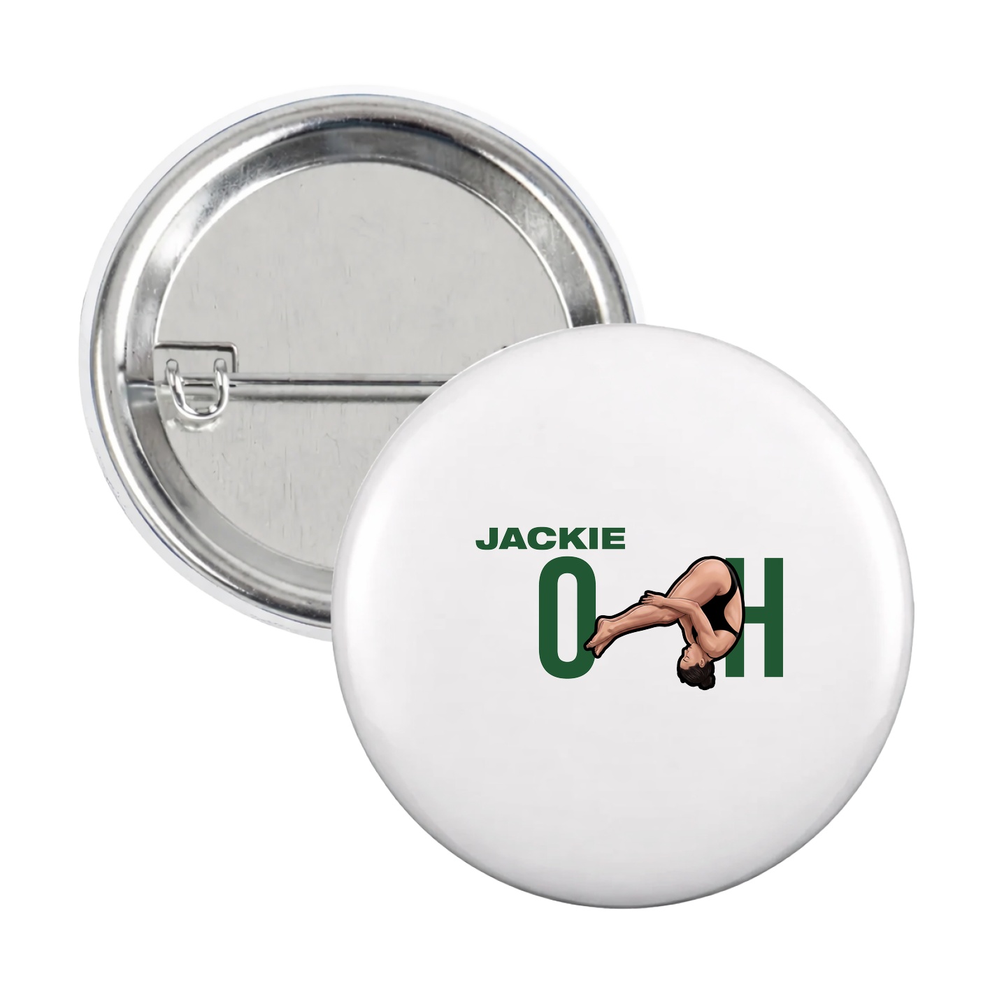 Game Day Button — Player Name in White