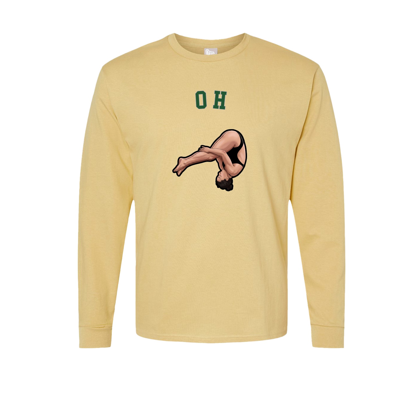 Long Sleeve Tee — Shirsey Arch in Vegas Gold