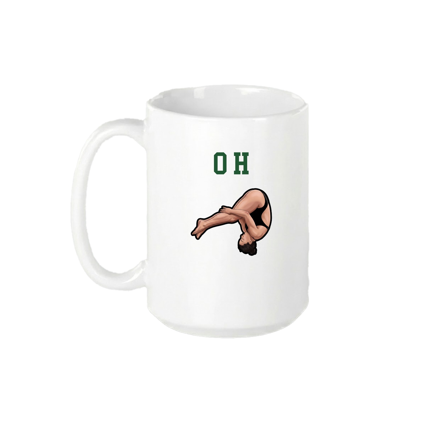 15oz Coffee Mug — Shirsey in White
