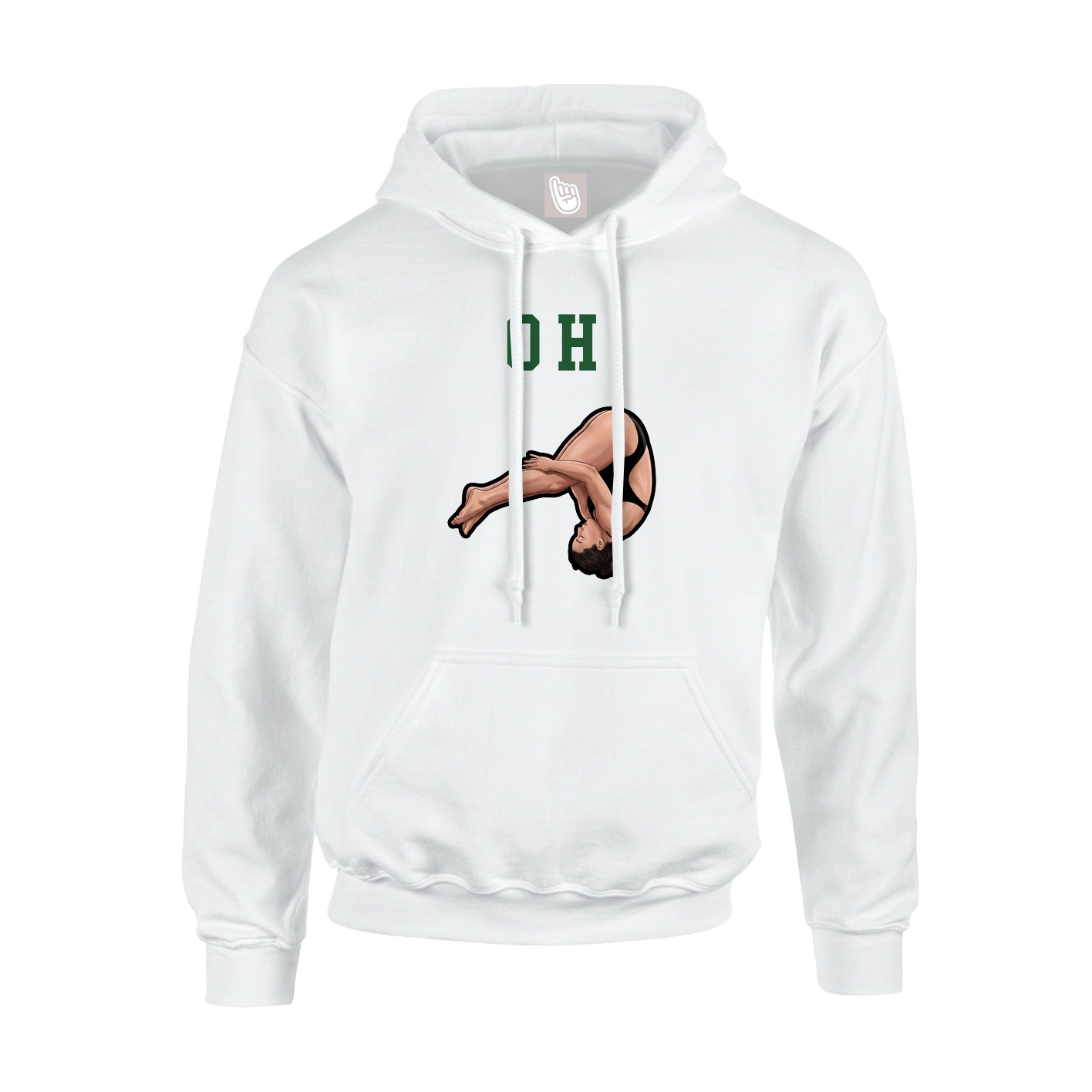 Youth Hoodie — Shirsey in White