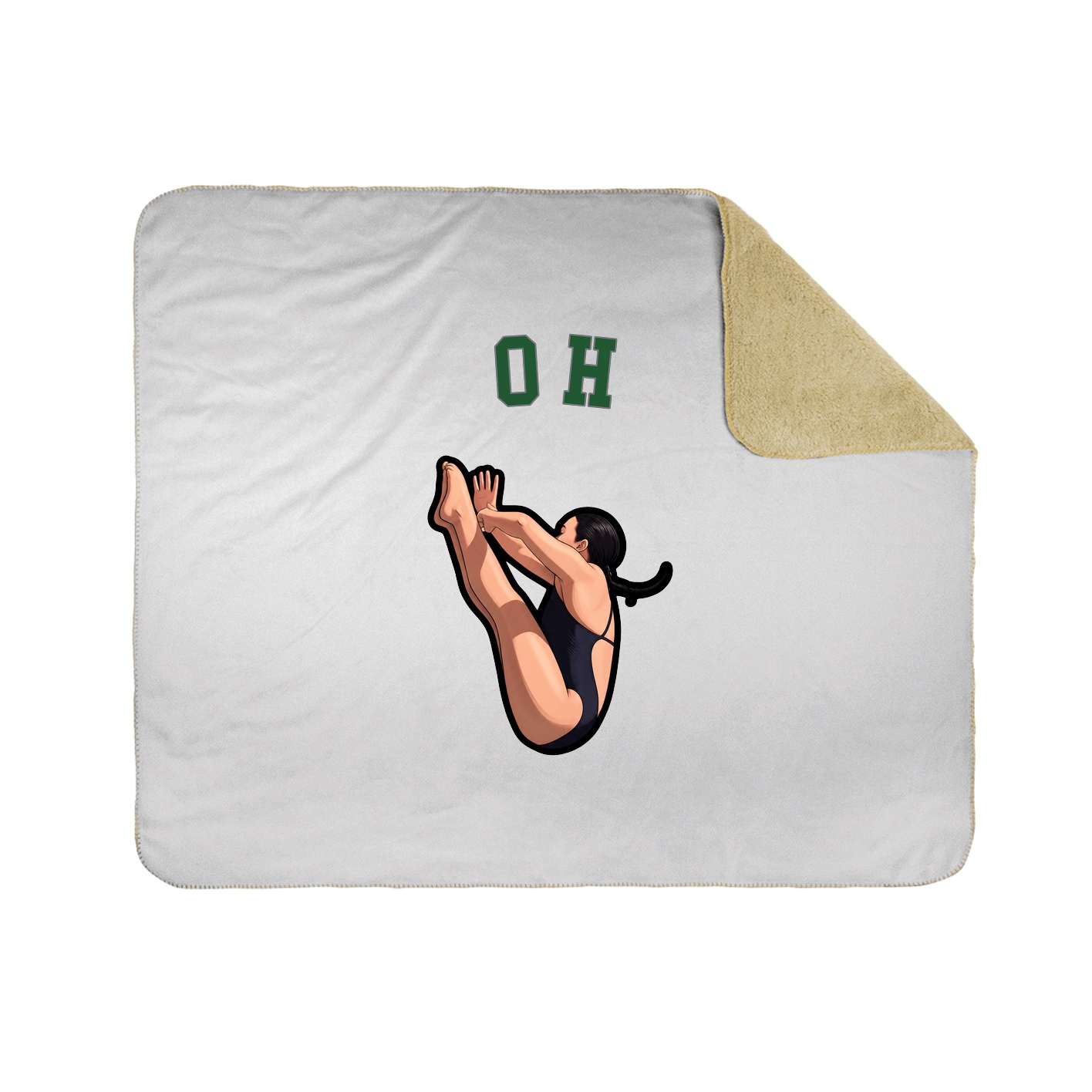 Throw Blanket — Shirsey Arch in White