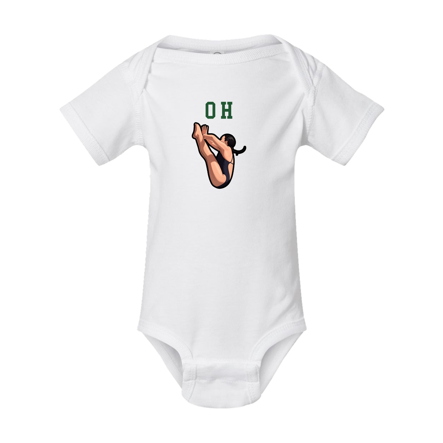 Baby Onesie — Shirsey in White
