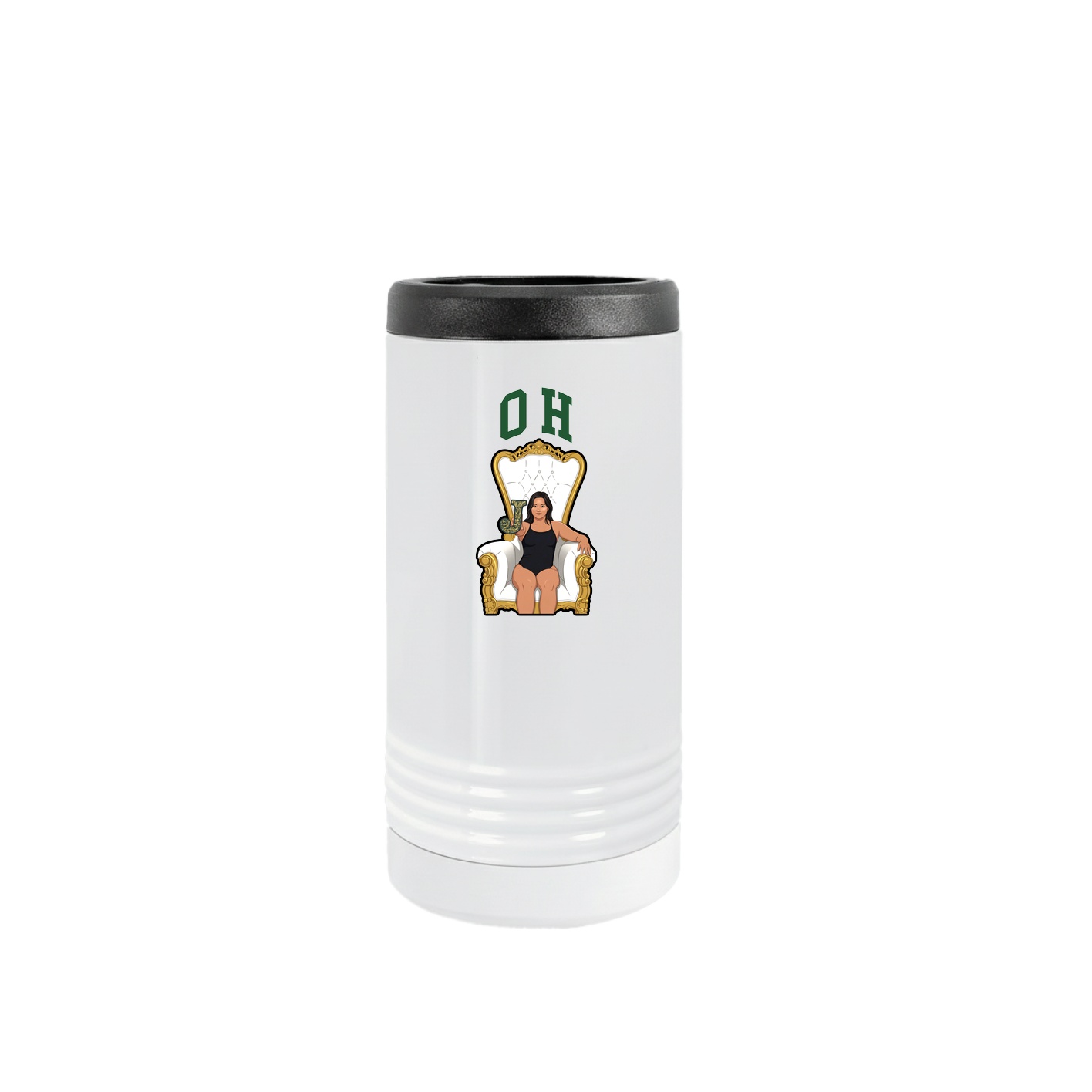 Slim Beverage Holder — Shirsey in White