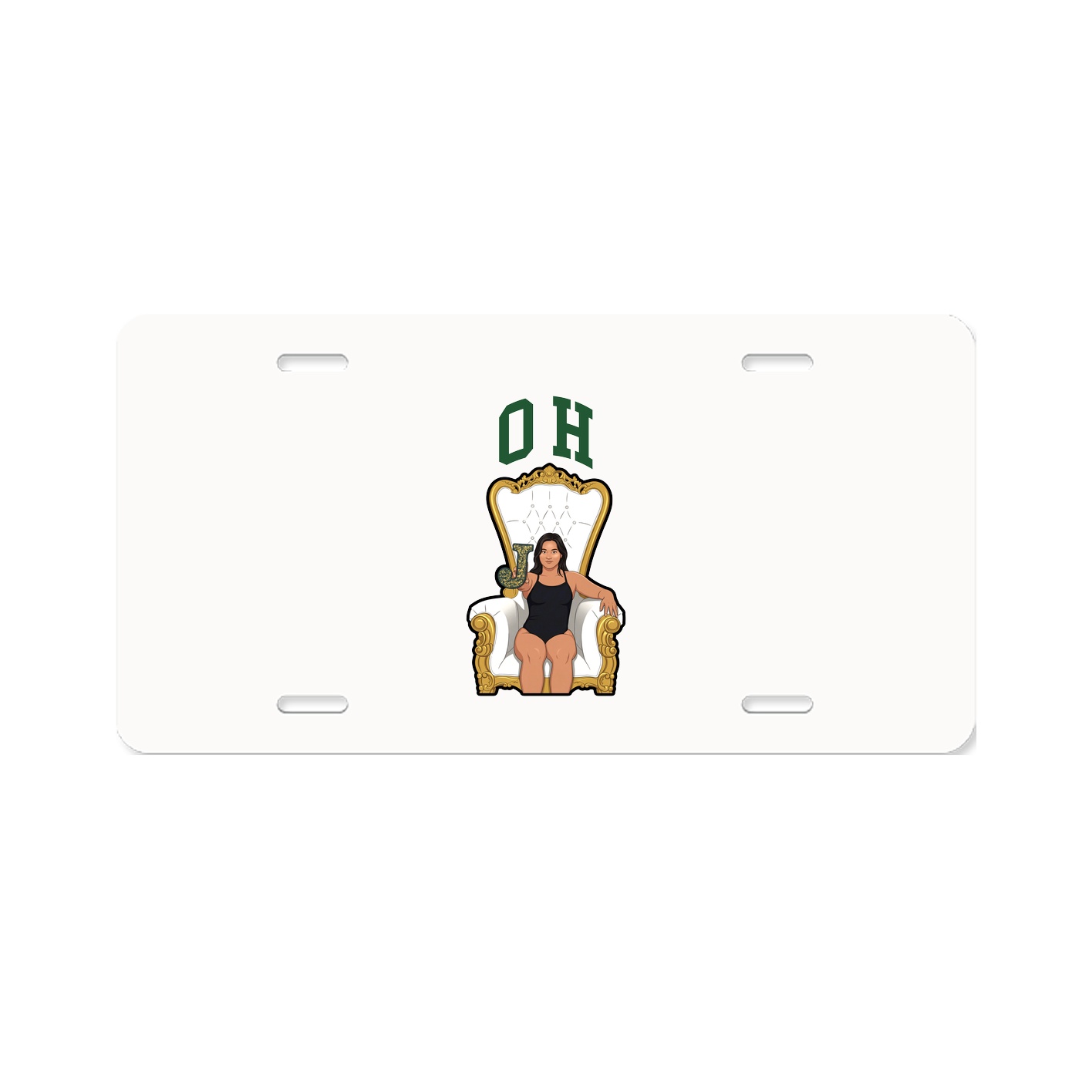 License Plate — Shirsey in Classic