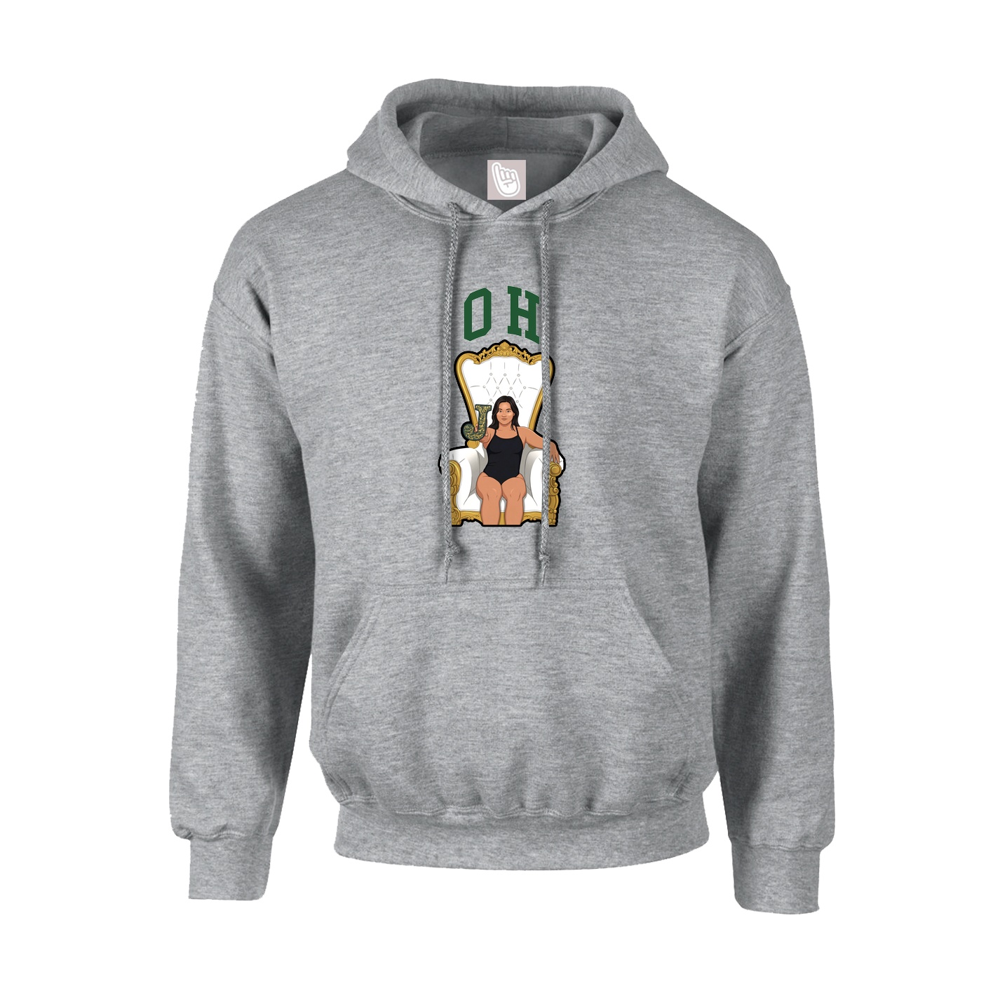 Youth Hoodie — Shirsey in Grey