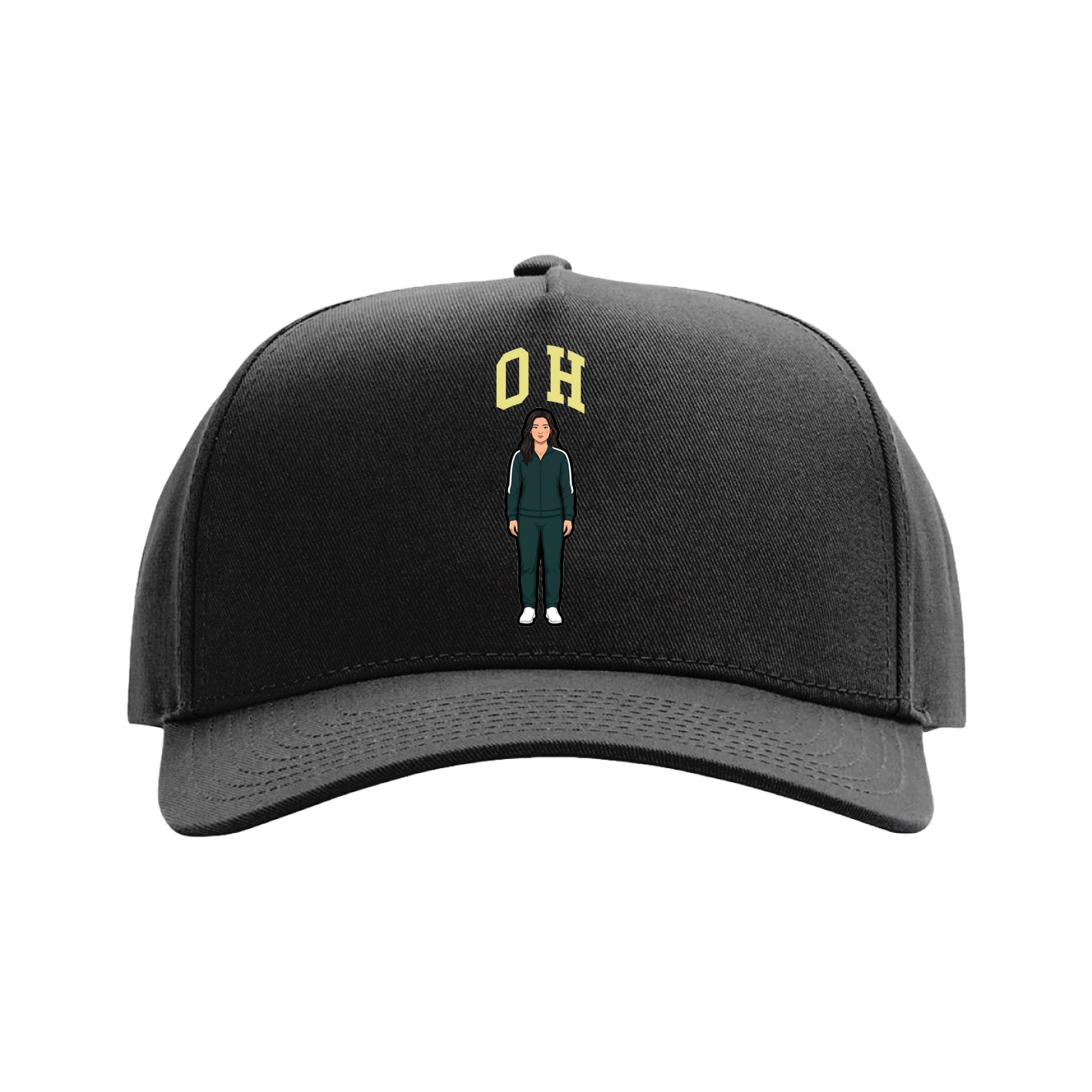 Full Fabric Five-Panel Champ Cap