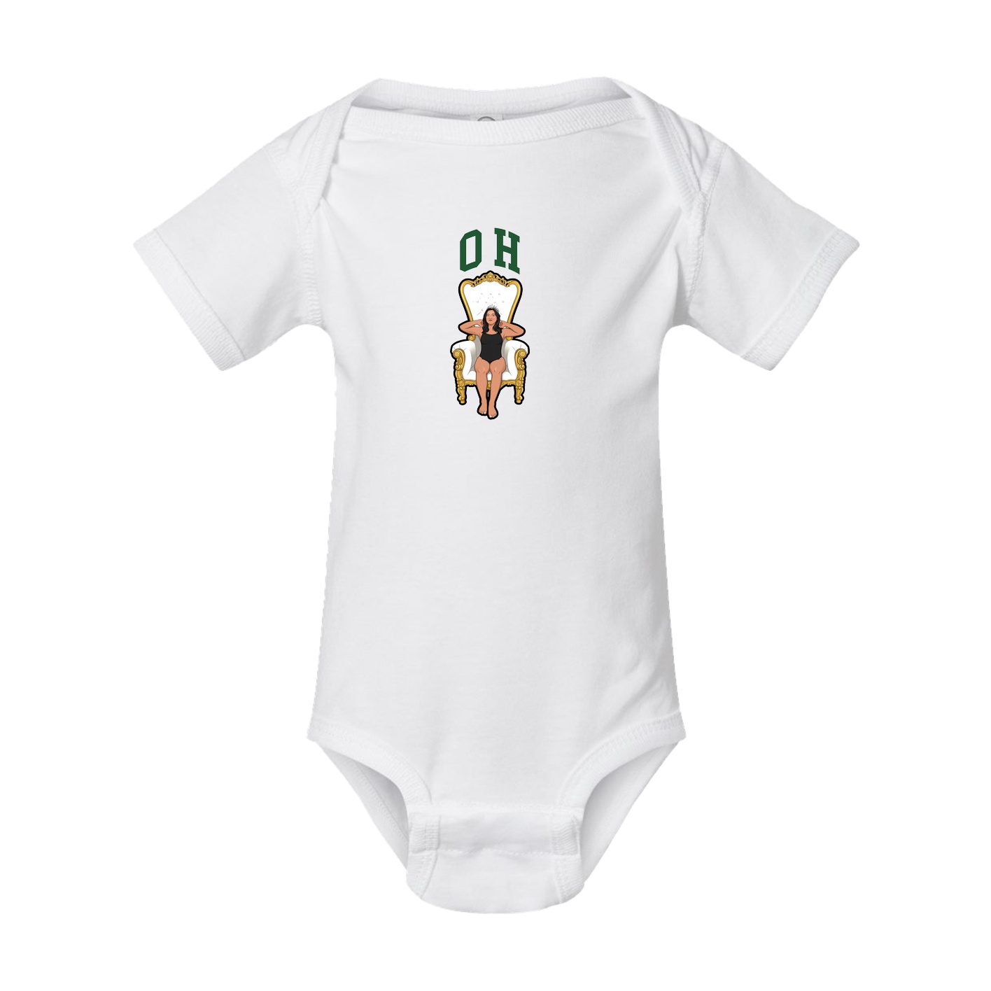 Baby Onesie — Shirsey in White