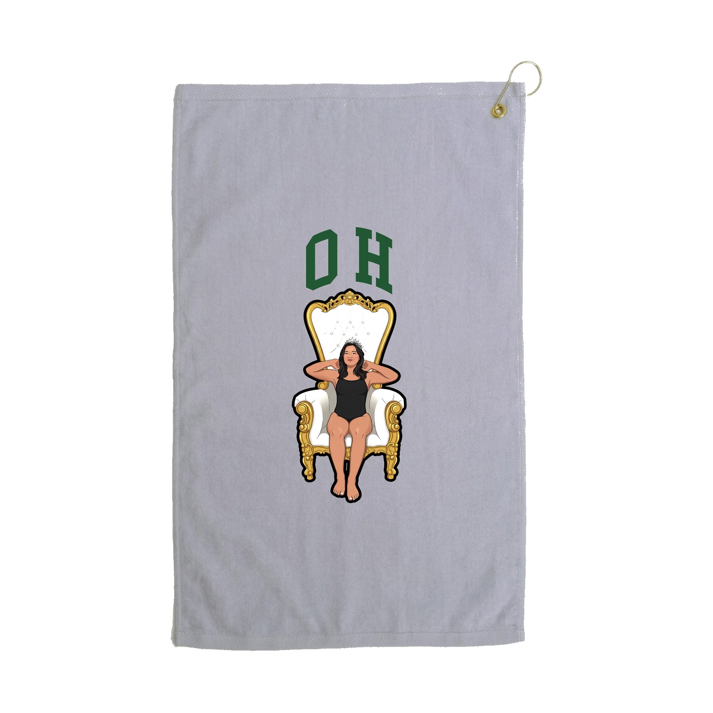 Golf Towel — Shirsey in Grey