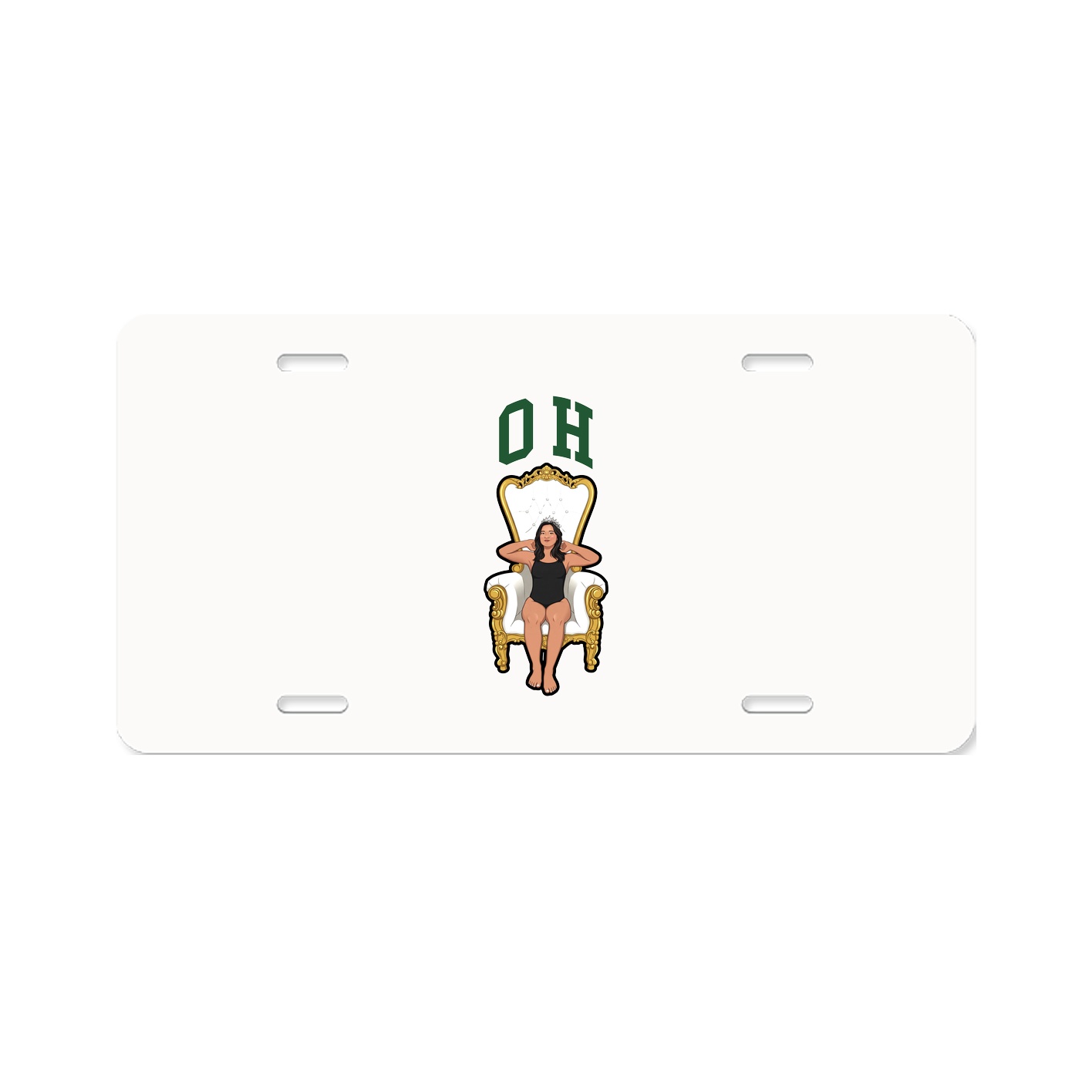 License Plate — Shirsey in Classic