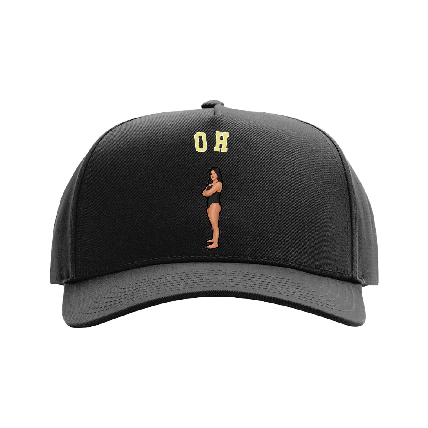 Full Fabric Five-Panel Champ Cap