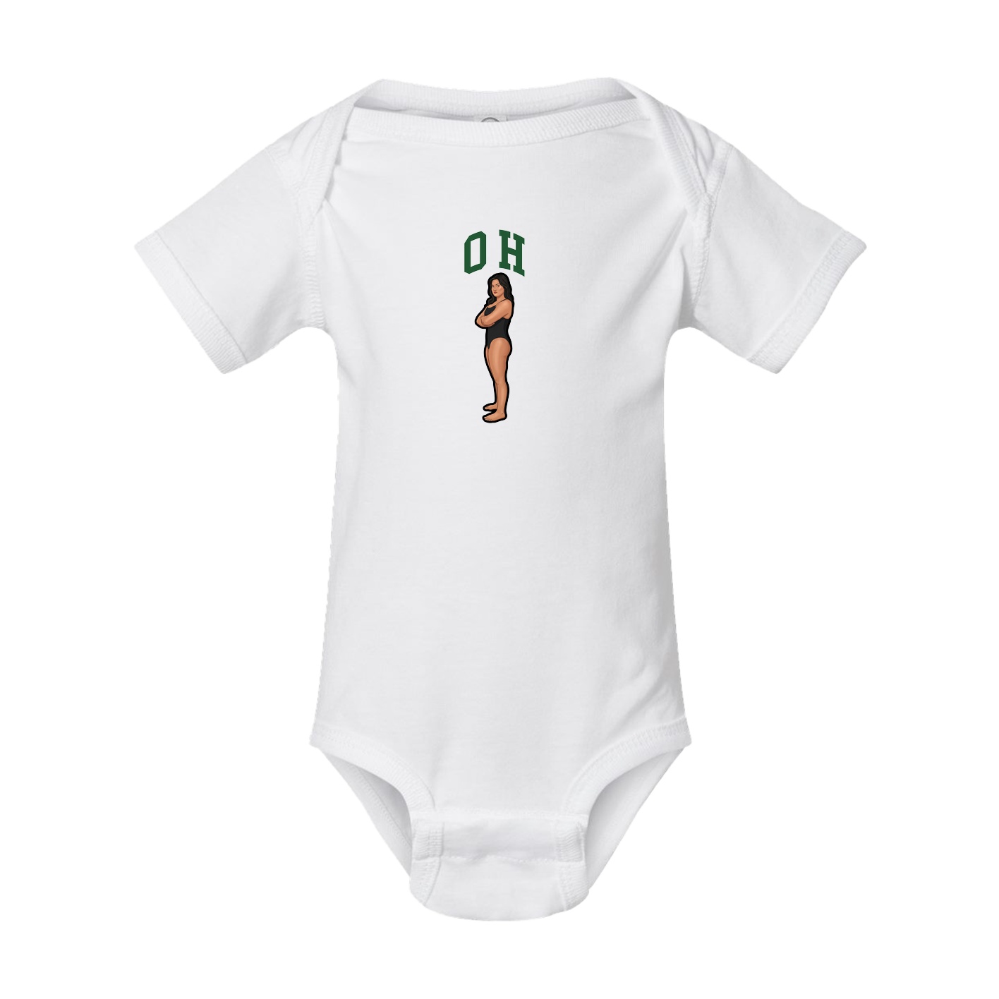 Baby Onesie — Shirsey in White
