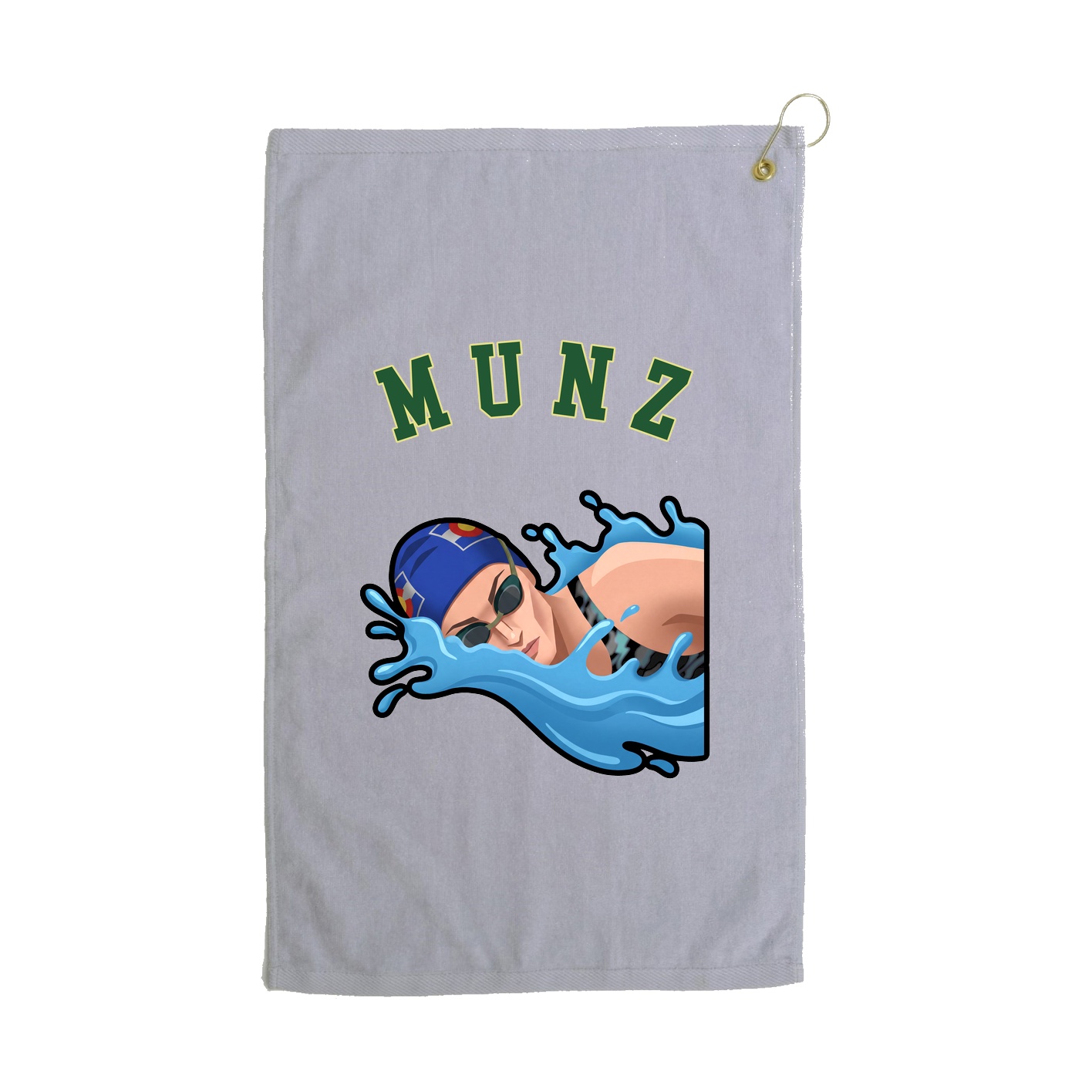Golf Towel — Shirsey Arch in Grey