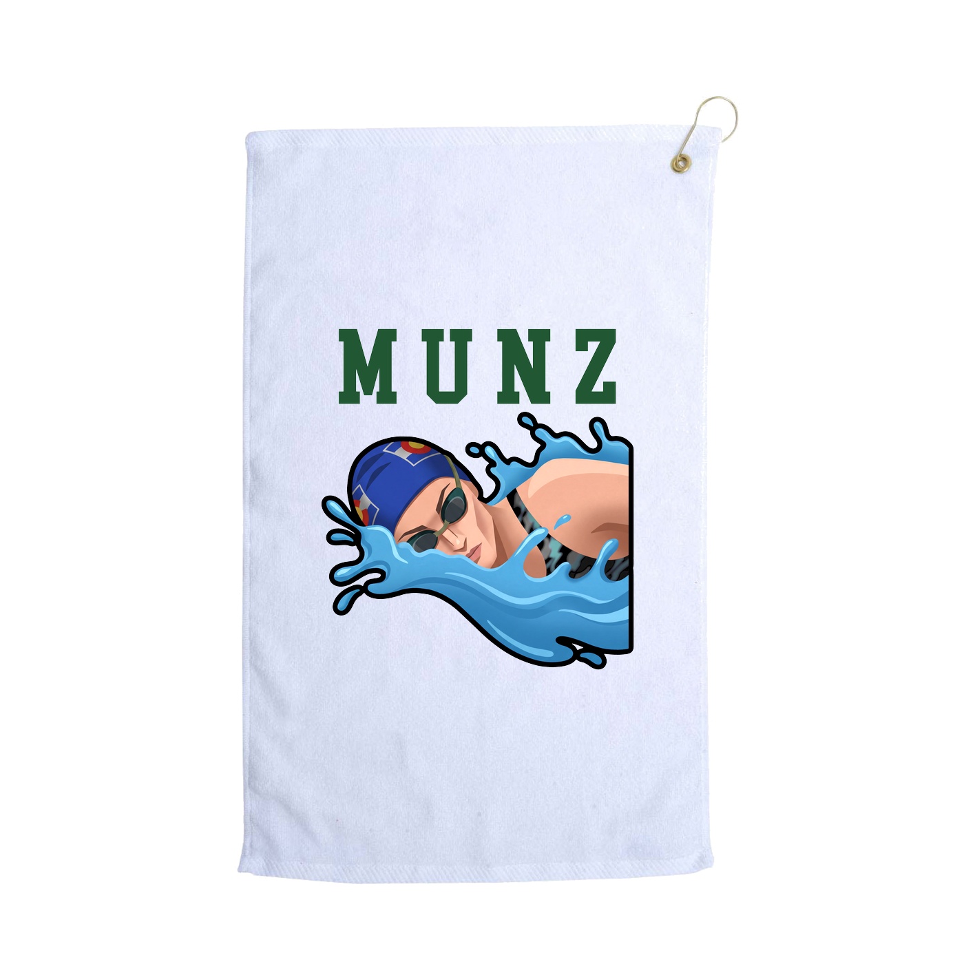 Golf Towel — Shirsey in White