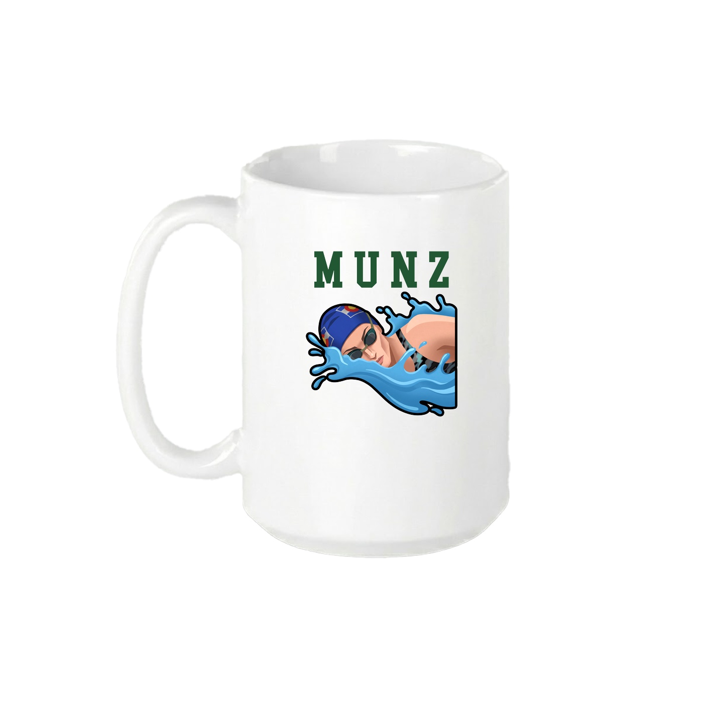 15oz Coffee Mug — Shirsey in White