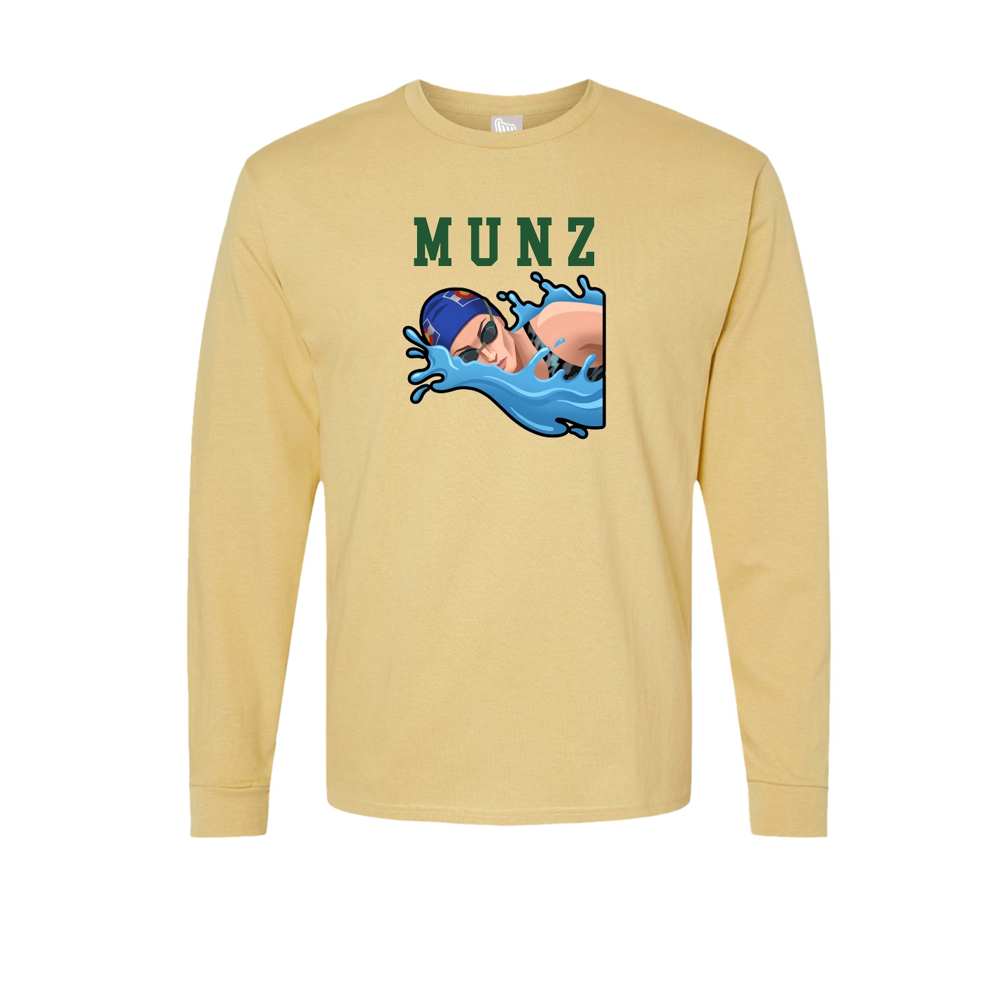 Long Sleeve Tee — Shirsey in Vegas Gold