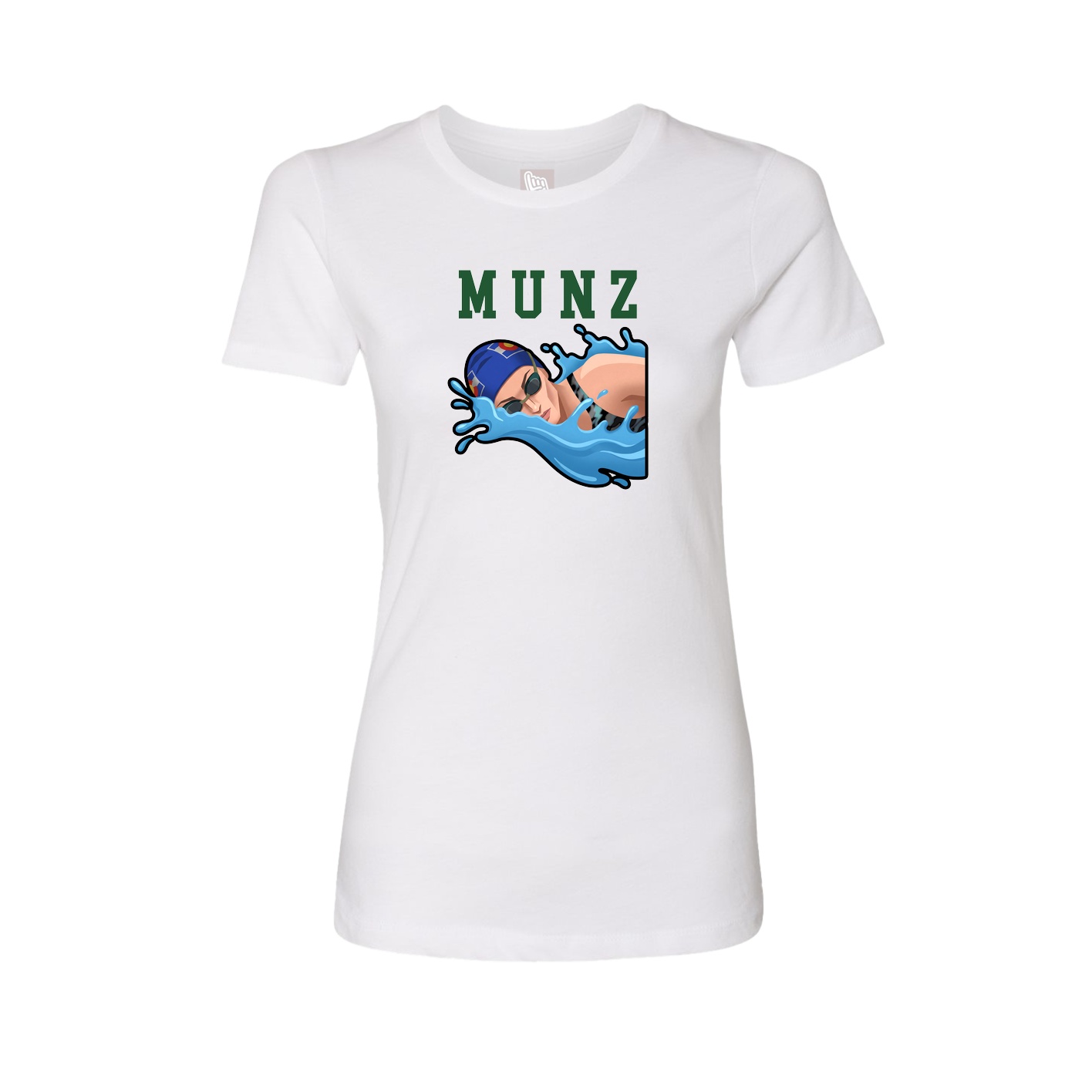 Fitted Women's Tee — Shirsey in White