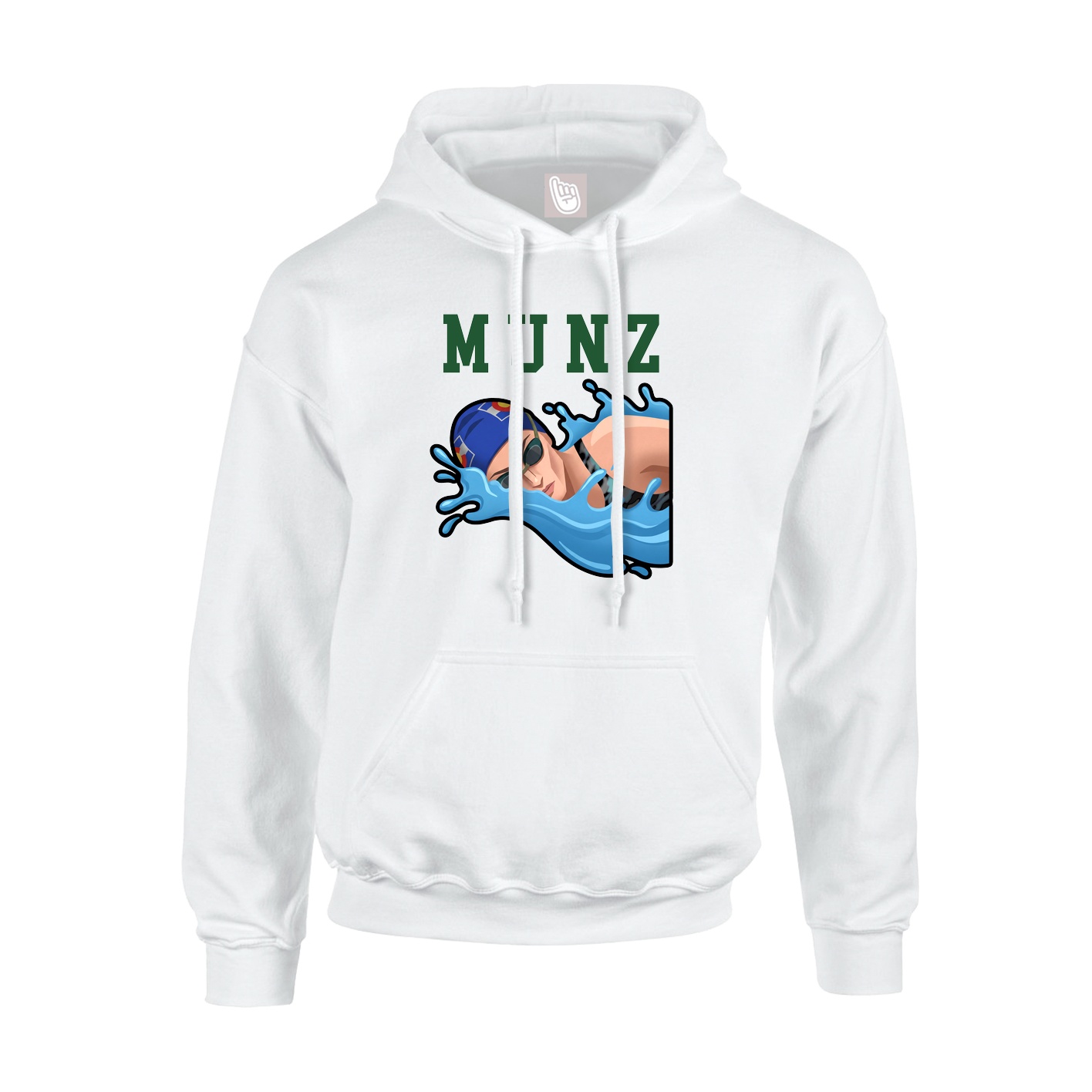 Youth Hoodie — Shirsey in White