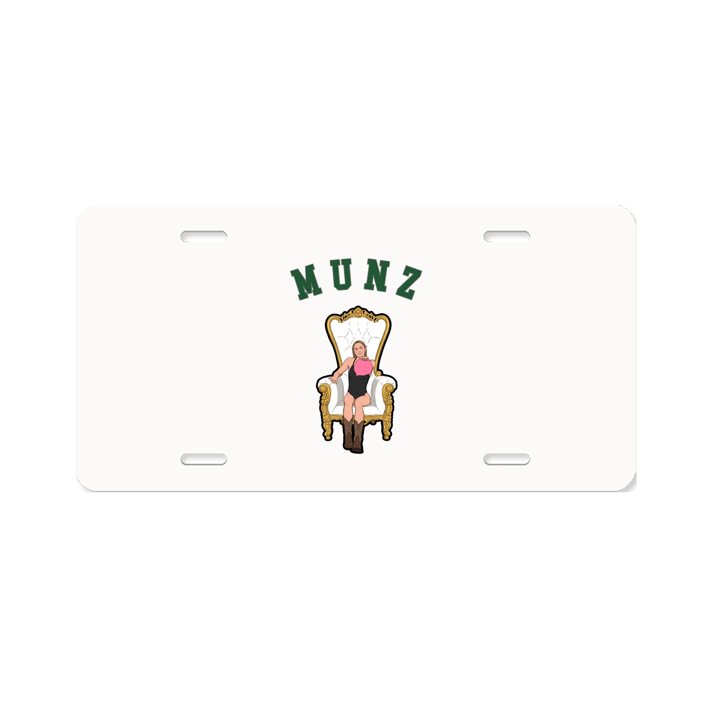 License Plate — Shirsey Arch in Classic