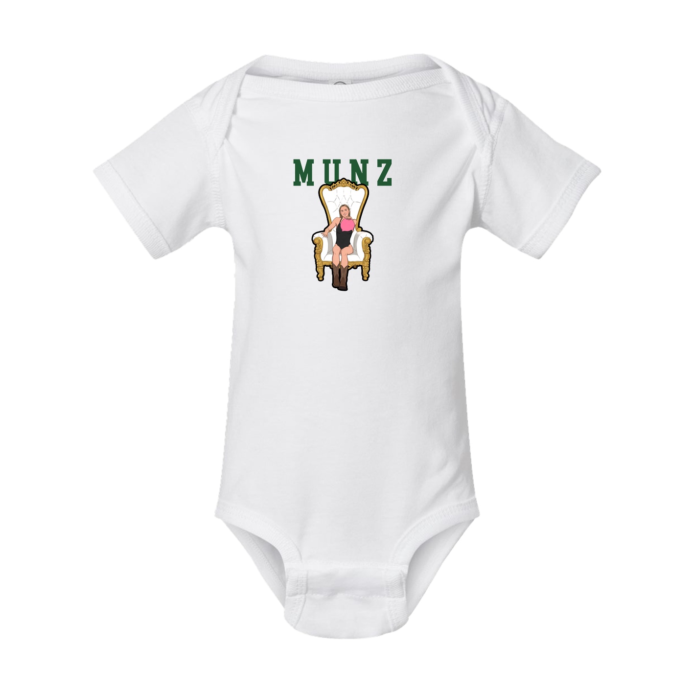 Baby Onesie — Shirsey in White