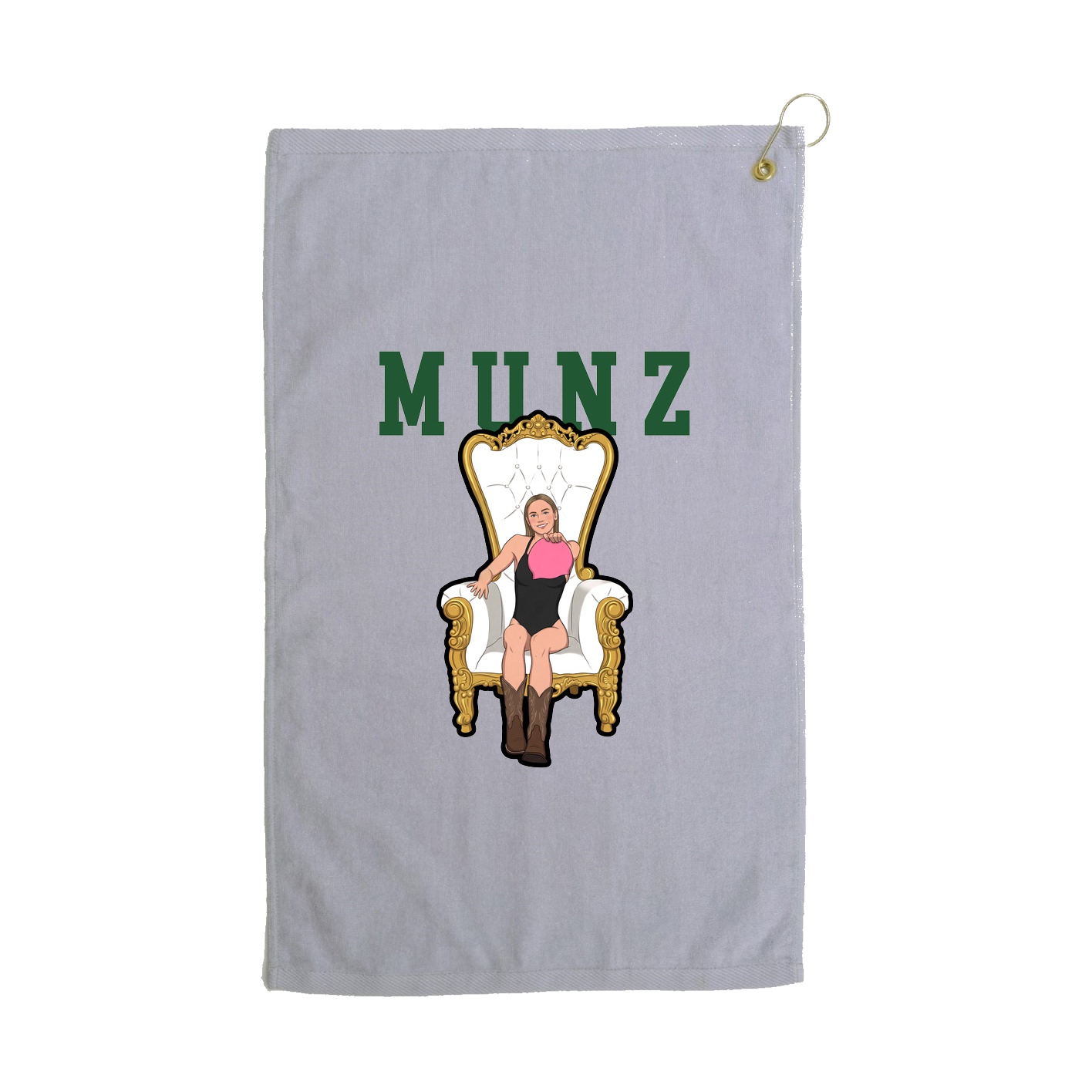 Golf Towel — Shirsey in Grey