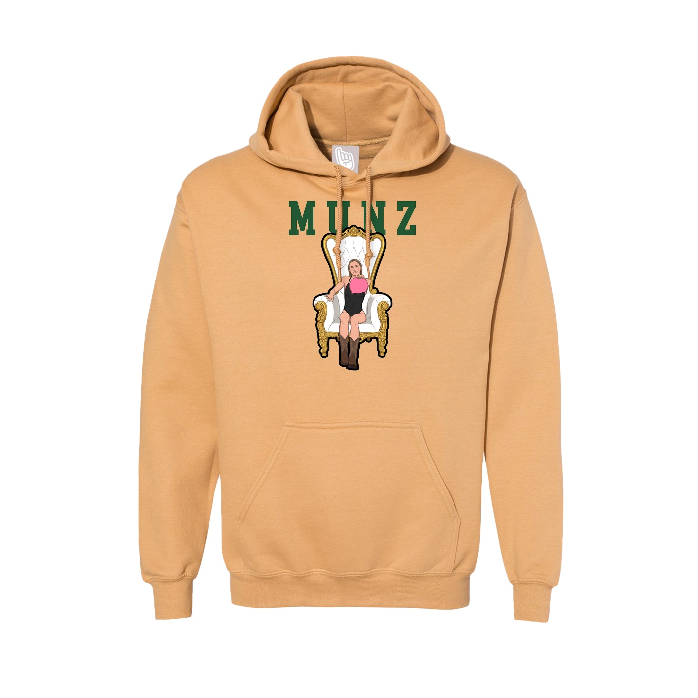 Hoodie — Shirsey in Vegas Gold