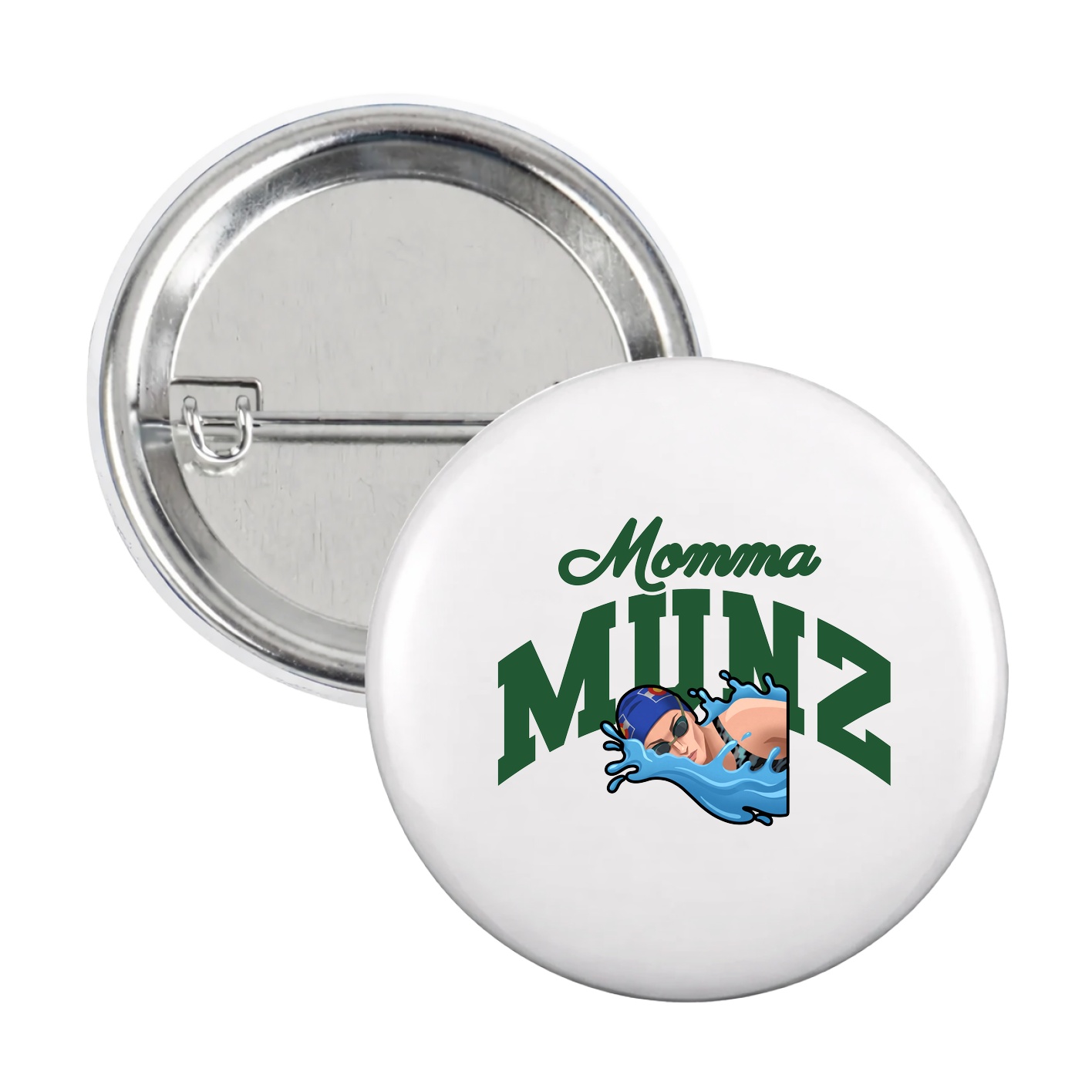Game Day Button — Mothers Day Arch in White