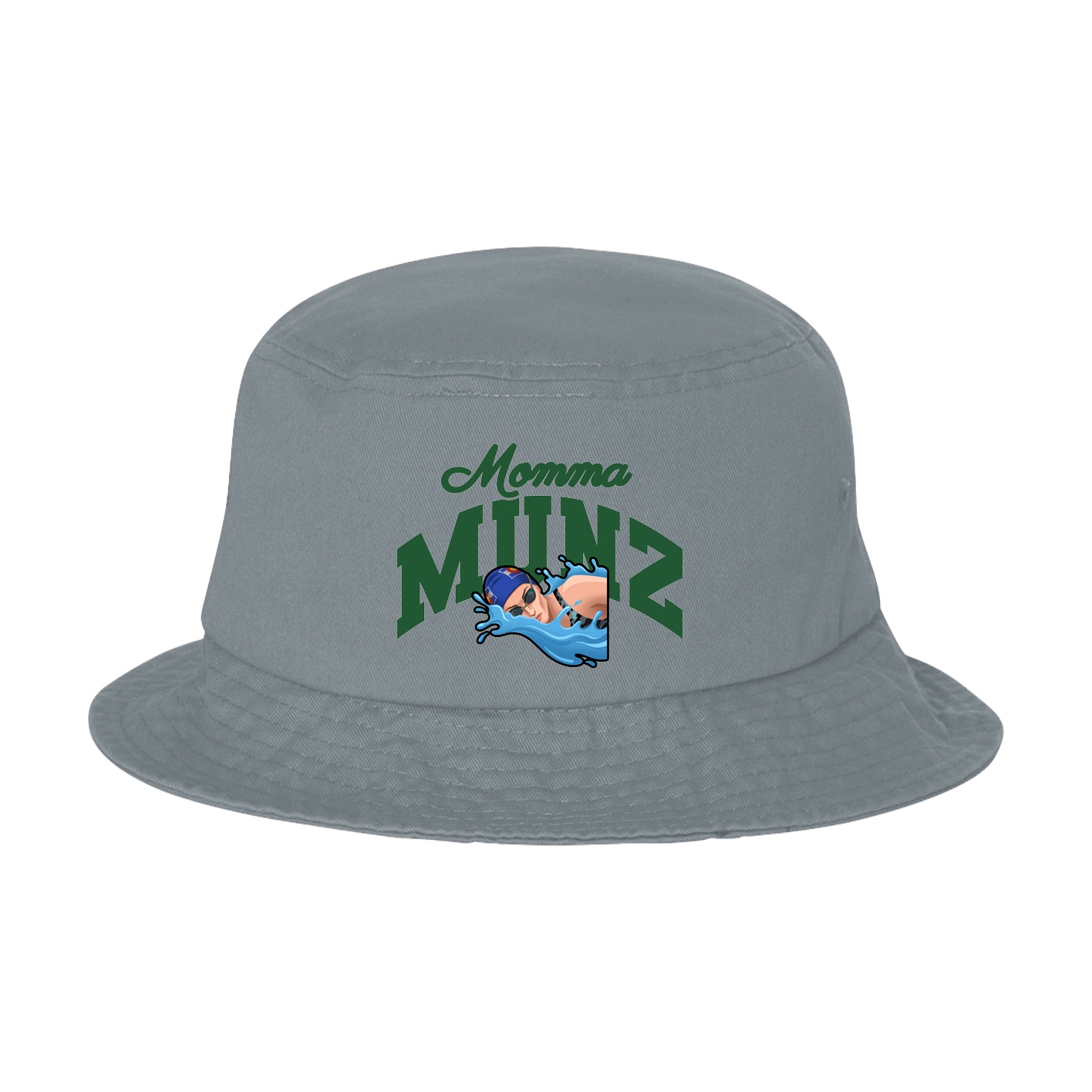Bucket Cap — Mothers Day Arch in Grey