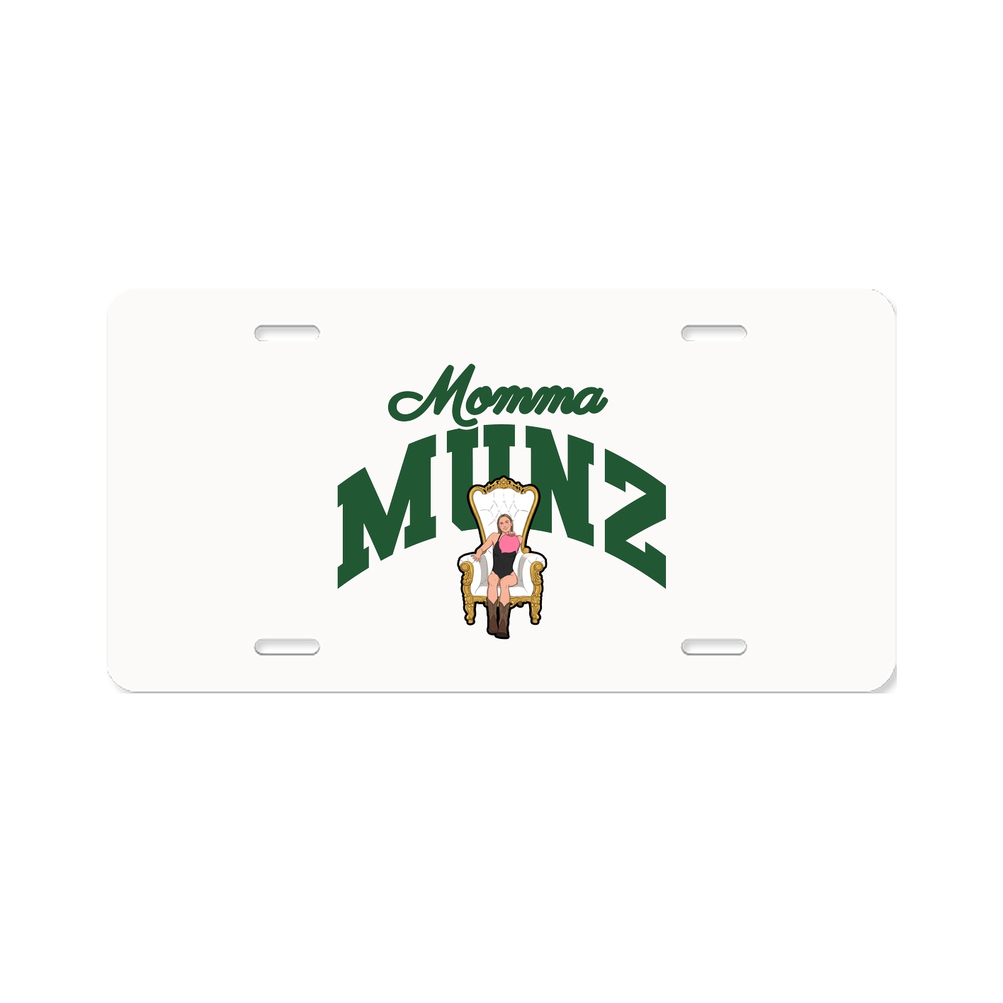 License Plate — Mothers Day Arch in Classic