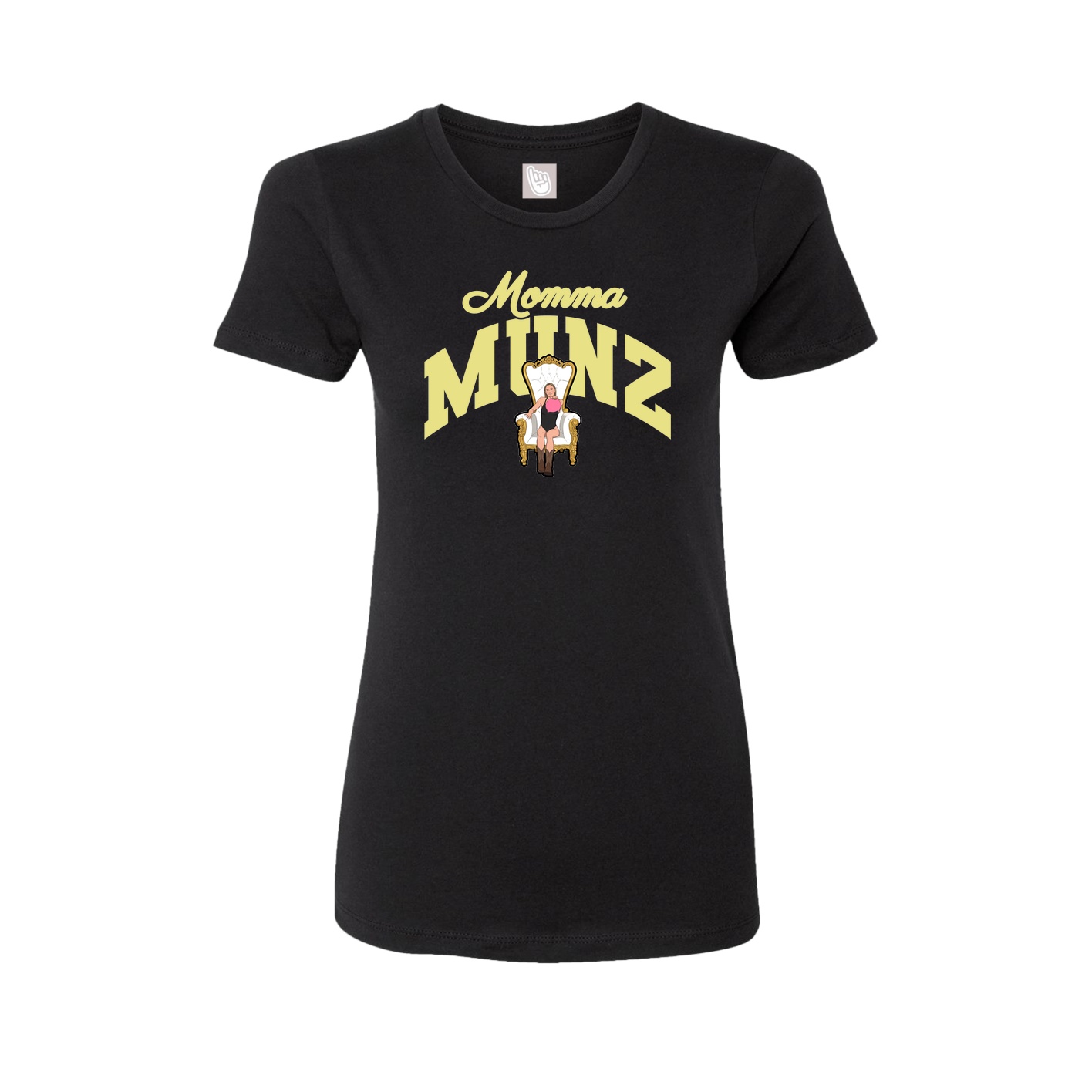 Womens Tee — Mothers Day Arch in Black
