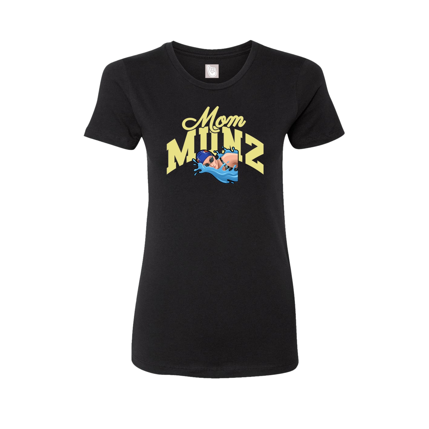Womens Tee — Mothers Day Arch in Black