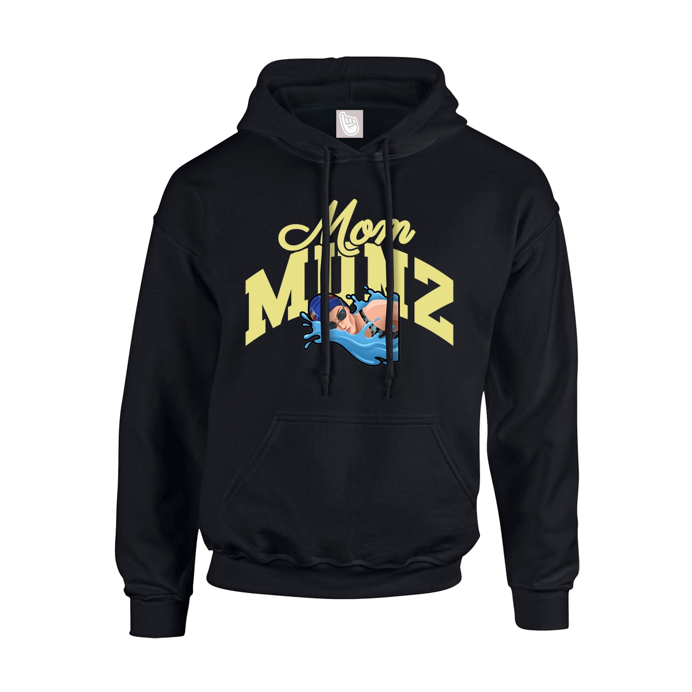 Youth Hoodie — Mothers Day Arch in Black