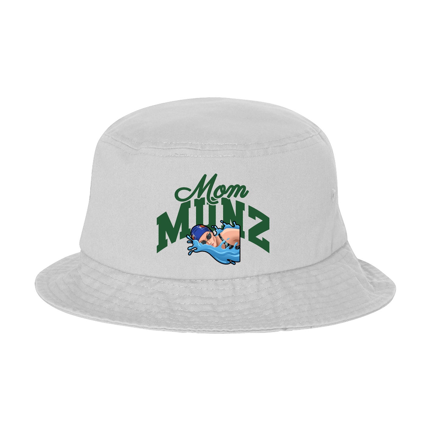 Bucket Cap — Mothers Day Arch in White